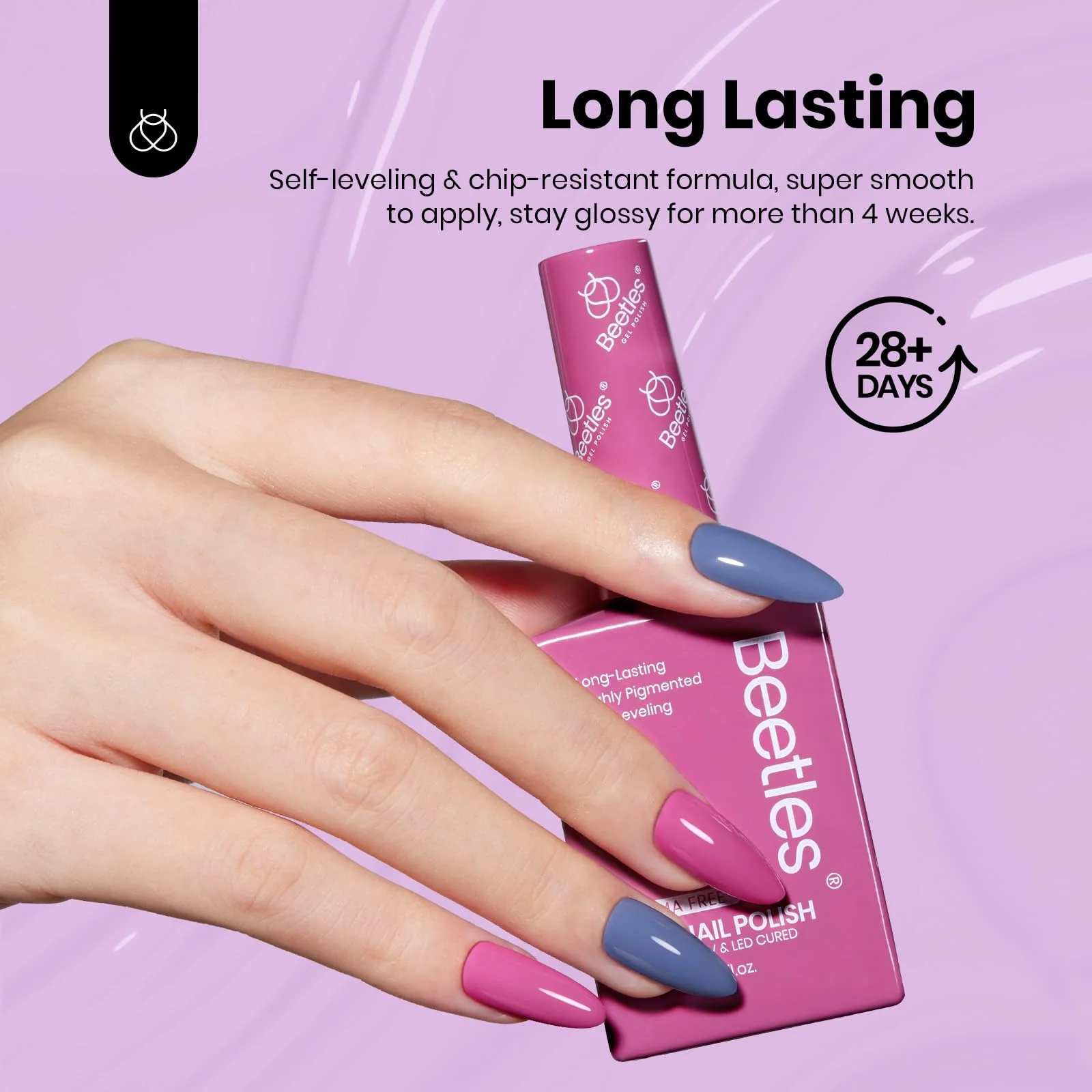 Serene Afternoon Spring Nails   - Hema Free Colorful Bottle 6 Color Each 15ml Gel Polish - Image 5