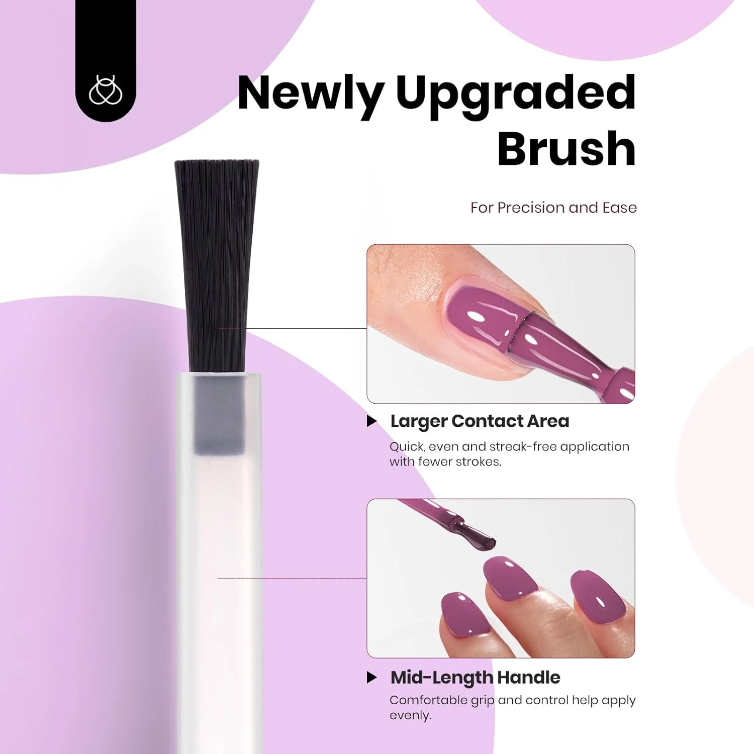 Serene Afternoon Spring Nails   - Hema Free Colorful Bottle 6 Color Each 15ml Gel Polish - Image 6