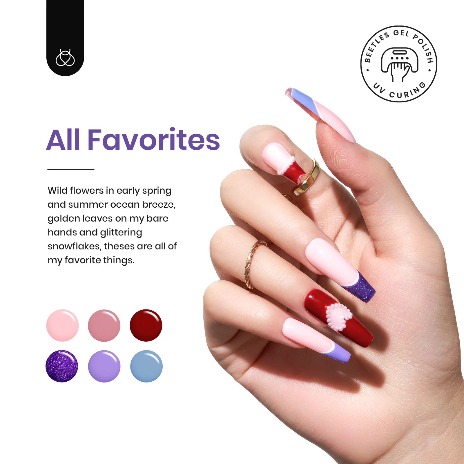 Dazzling Radiant 36 Nail Gel Polish Colors with Base Top Coat and Gift Box- 5ml/Each Gel Colors - Image 7