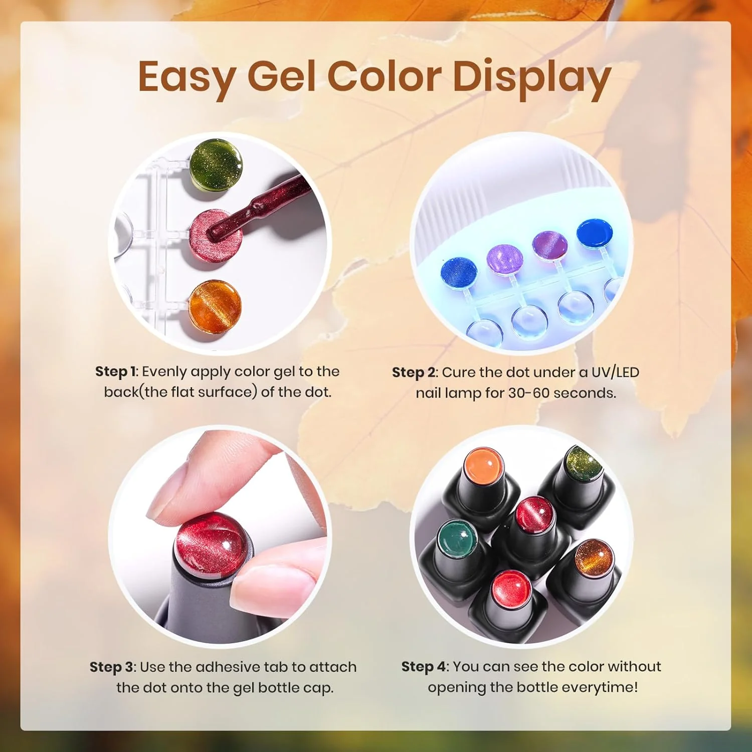 Autumn Oasis | Gel Polish 6 Colors Set - Image 5