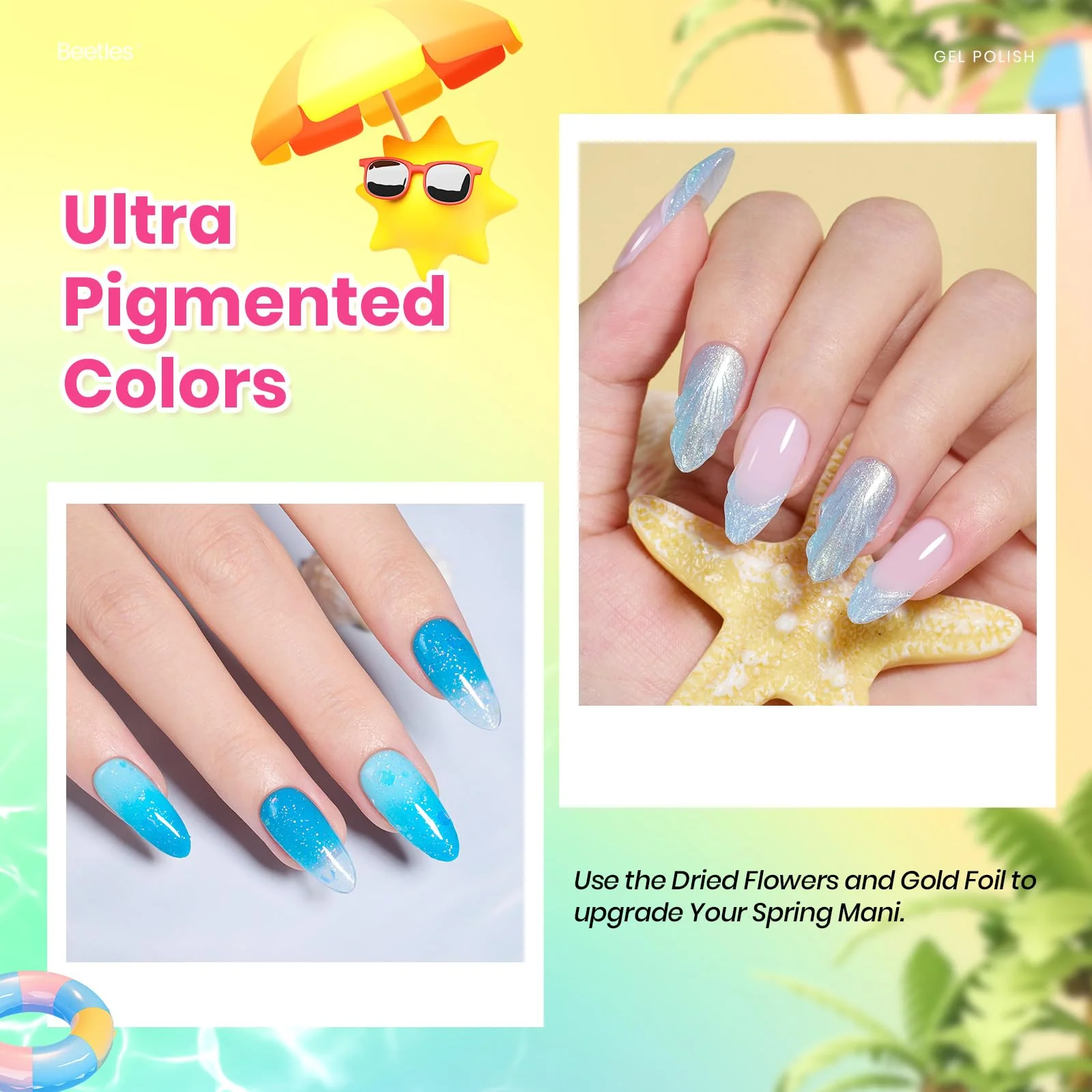 Beach Bash-20 Colors Spring Nails  Gel Polish (7.5ml/Each) - Image 4
