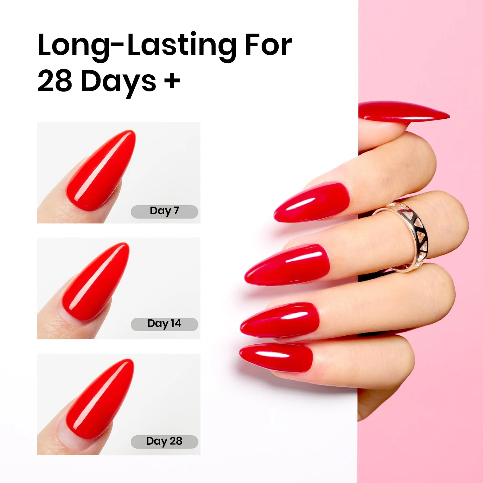 Beetles 15ml Gel Base and Top Coat Set HEMA Free - Image 6
