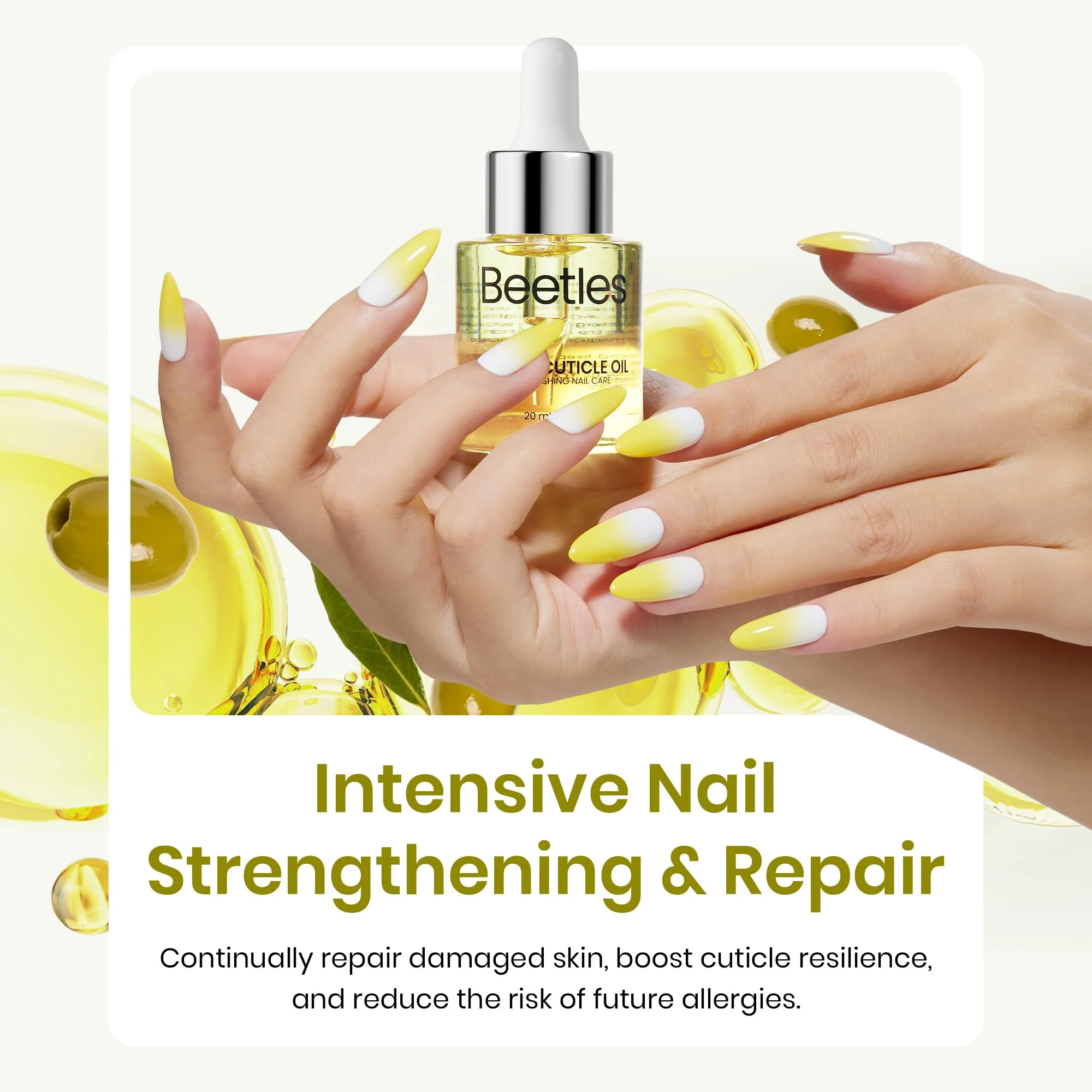 Beetles 20ml Cuticle Oil Nail Oil Care for Nail -014 - Image 4