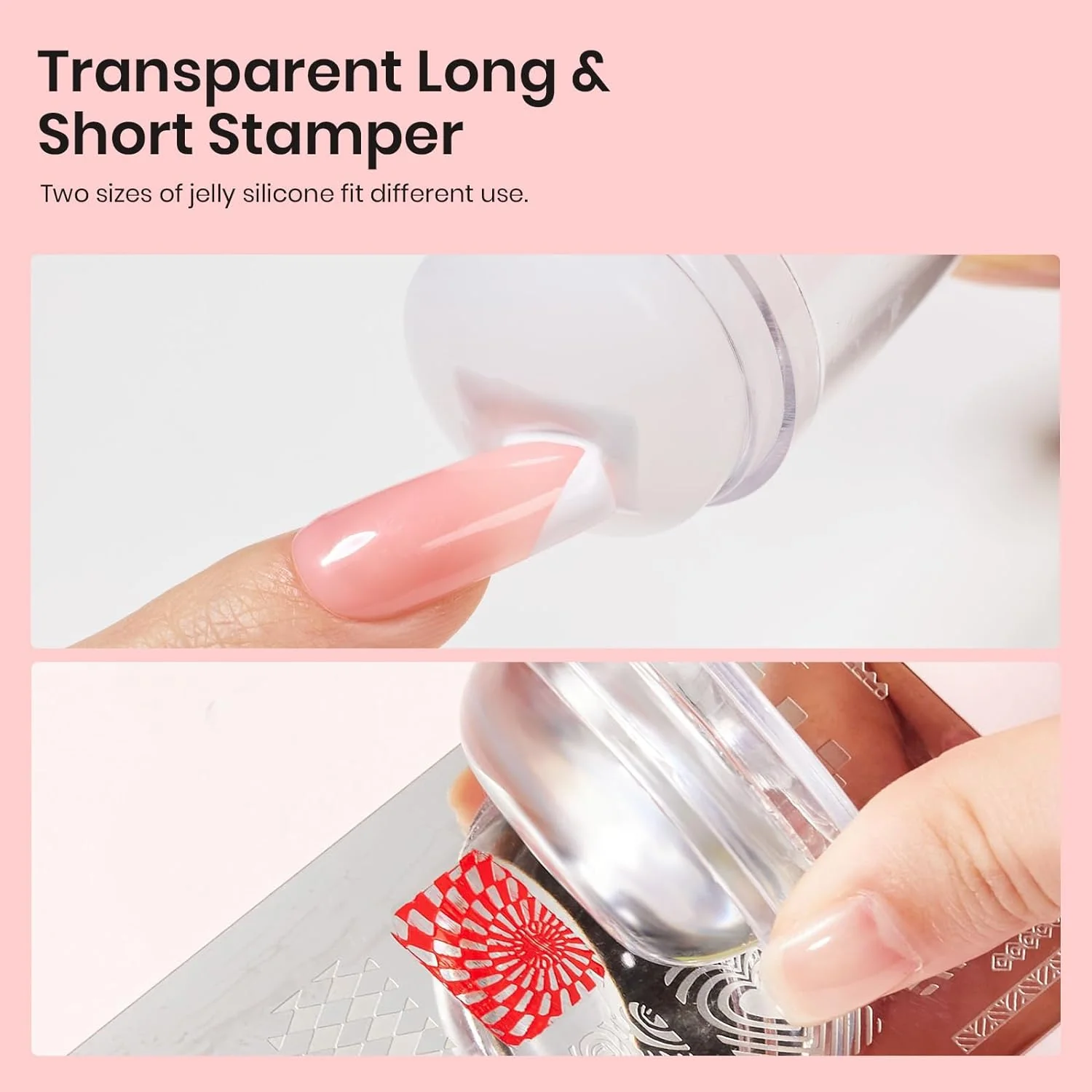 Beetles 4Pcs French Tip Nail Stamp - Image 4