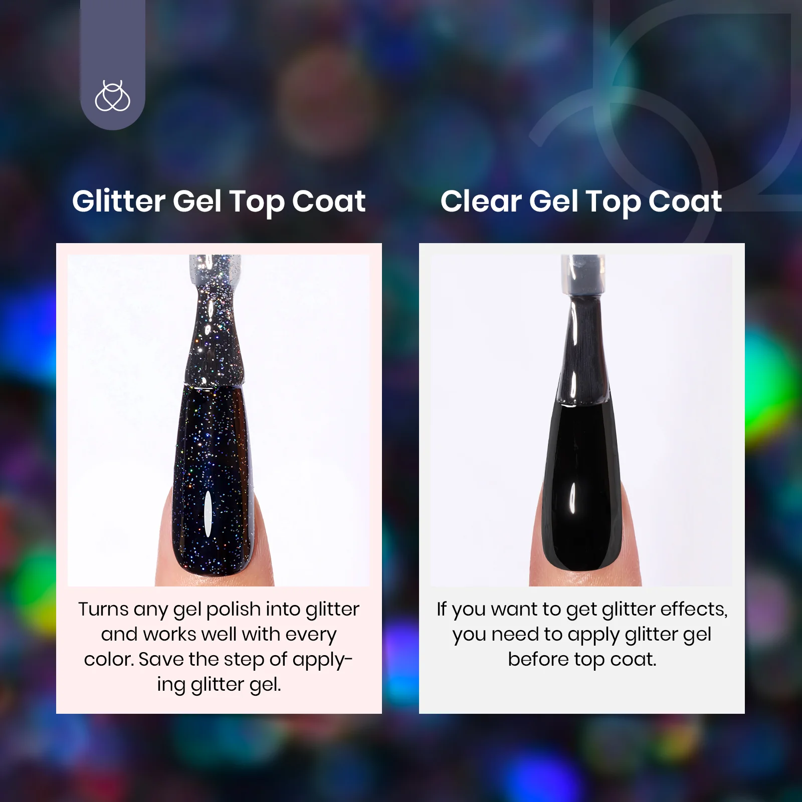 Beetles Glitter Spring Nails Top Coat| 10ML - Image 4