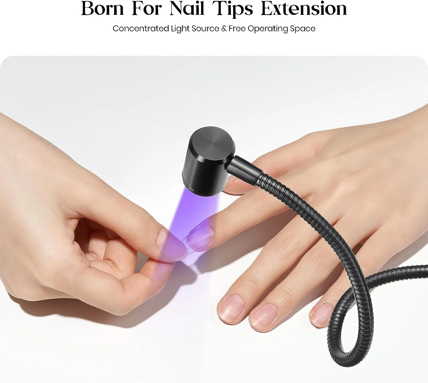 Goose-Neck Nail Gel Dryer Manicure Lamp - Image 7