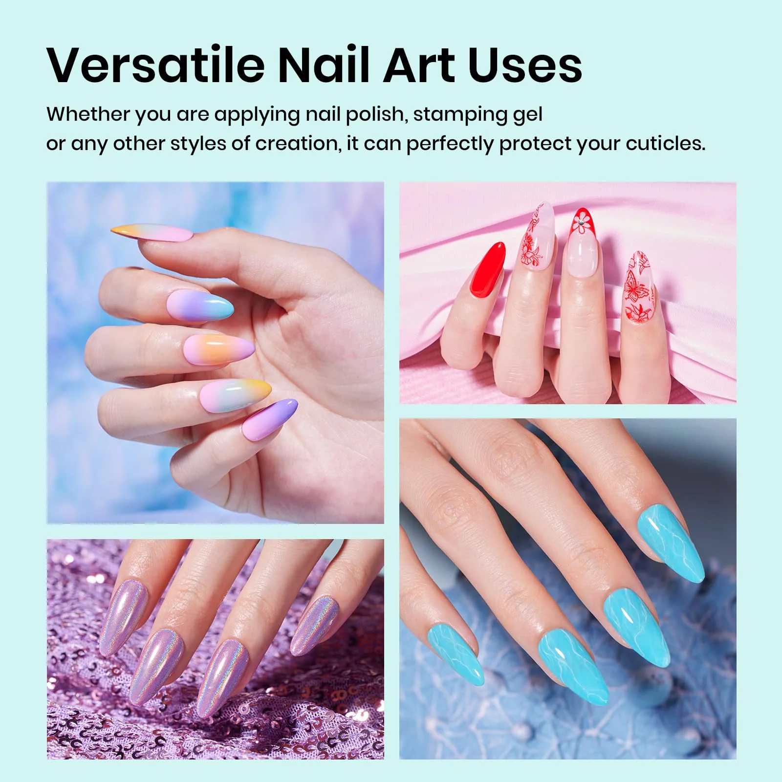 Beetles Liquid Latex for Nails 30ml Latex Liquid Nail Peel off Cuticle Guard - Image 6