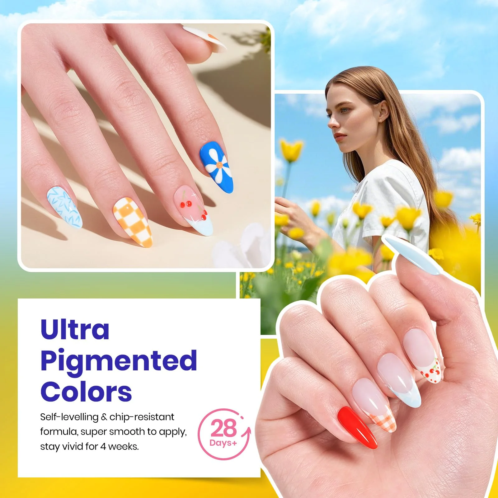 Beetles Rustic Sonata Spring Nails Gel Nail Polish Set 25 Colors Spring Summer - Image 5