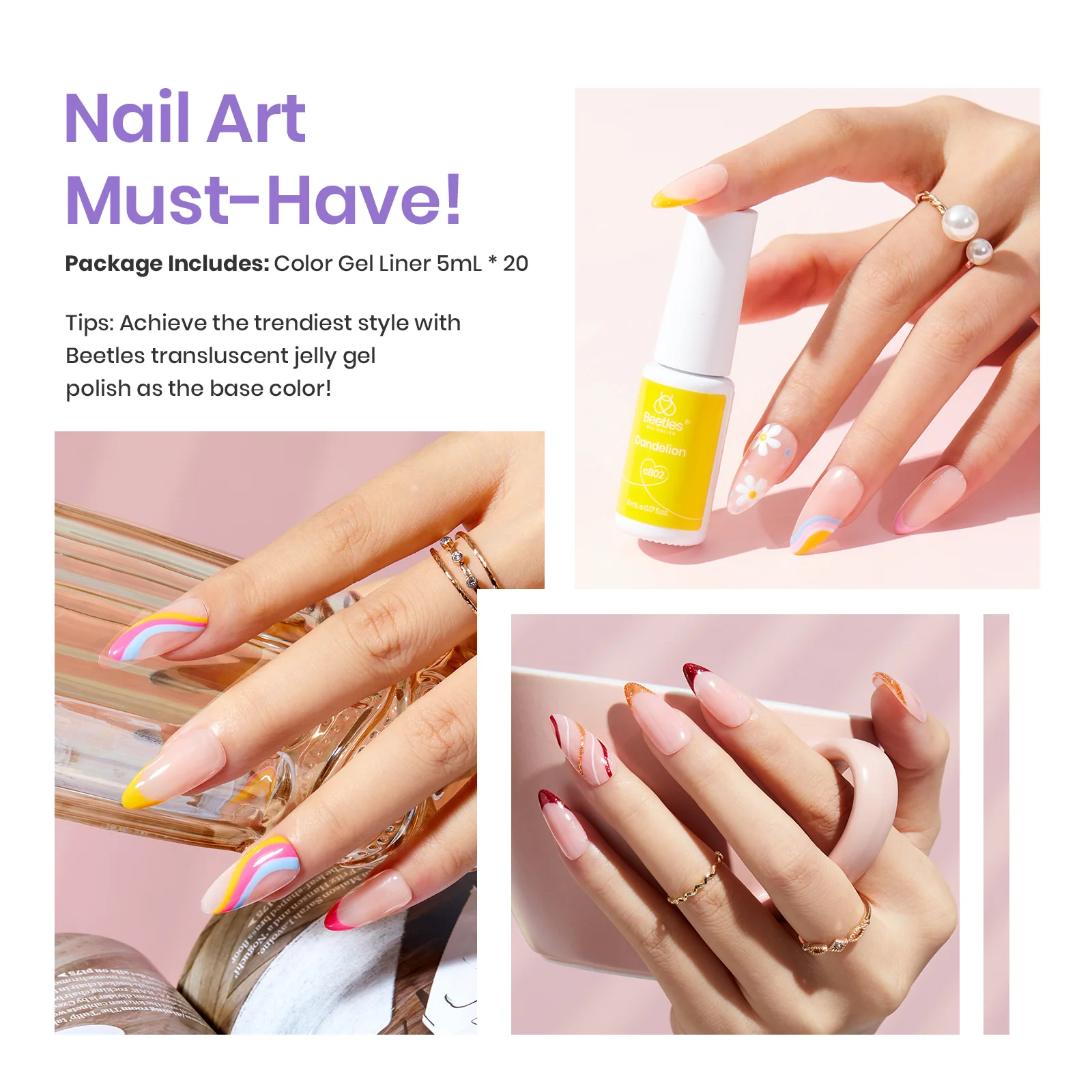 Creative Freedom | Gel Liner 20 Colors Set | 5ML Each - Image 3
