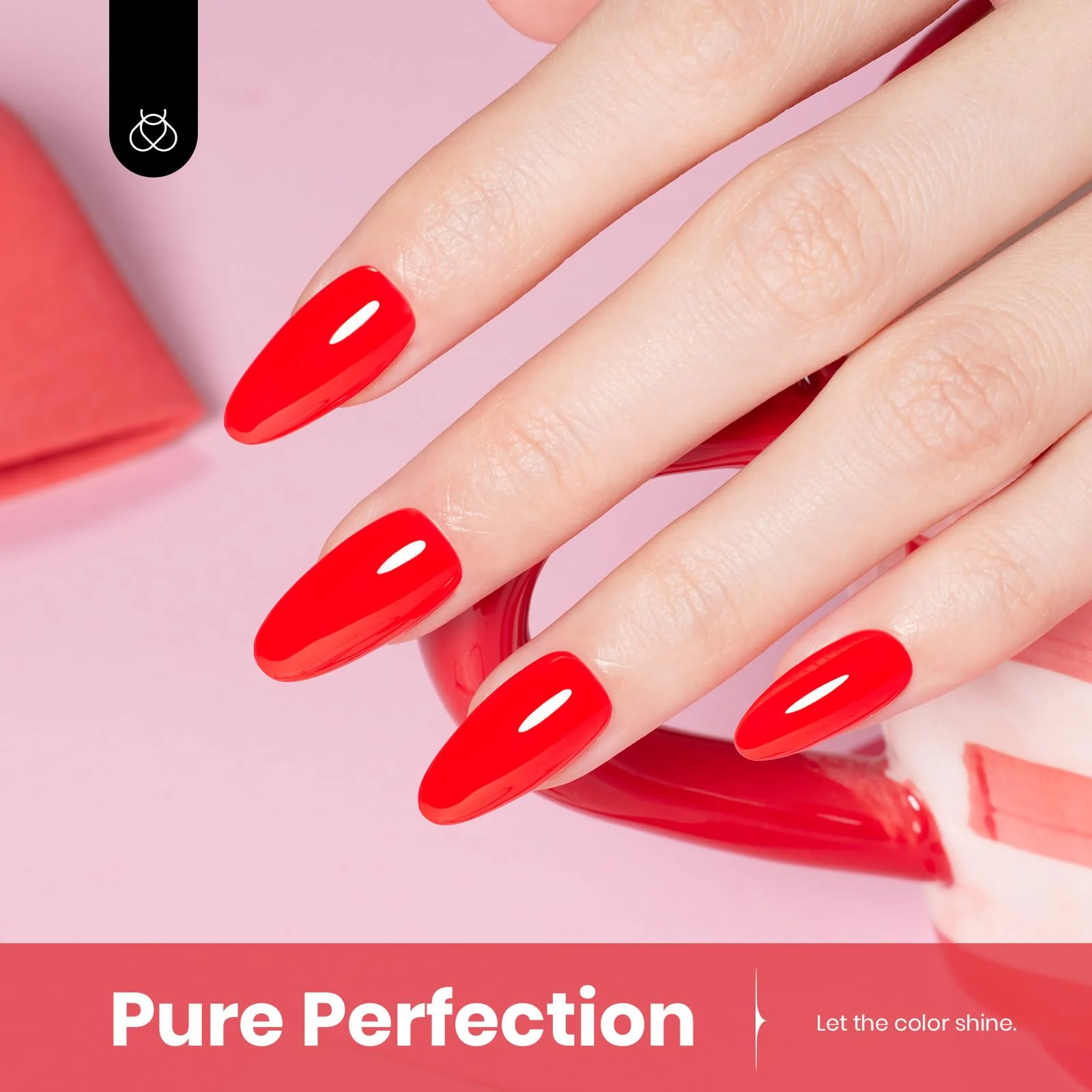 Daring Grace Spring Nails  Sunrise Glow Gel Polish 15ml - Image 3