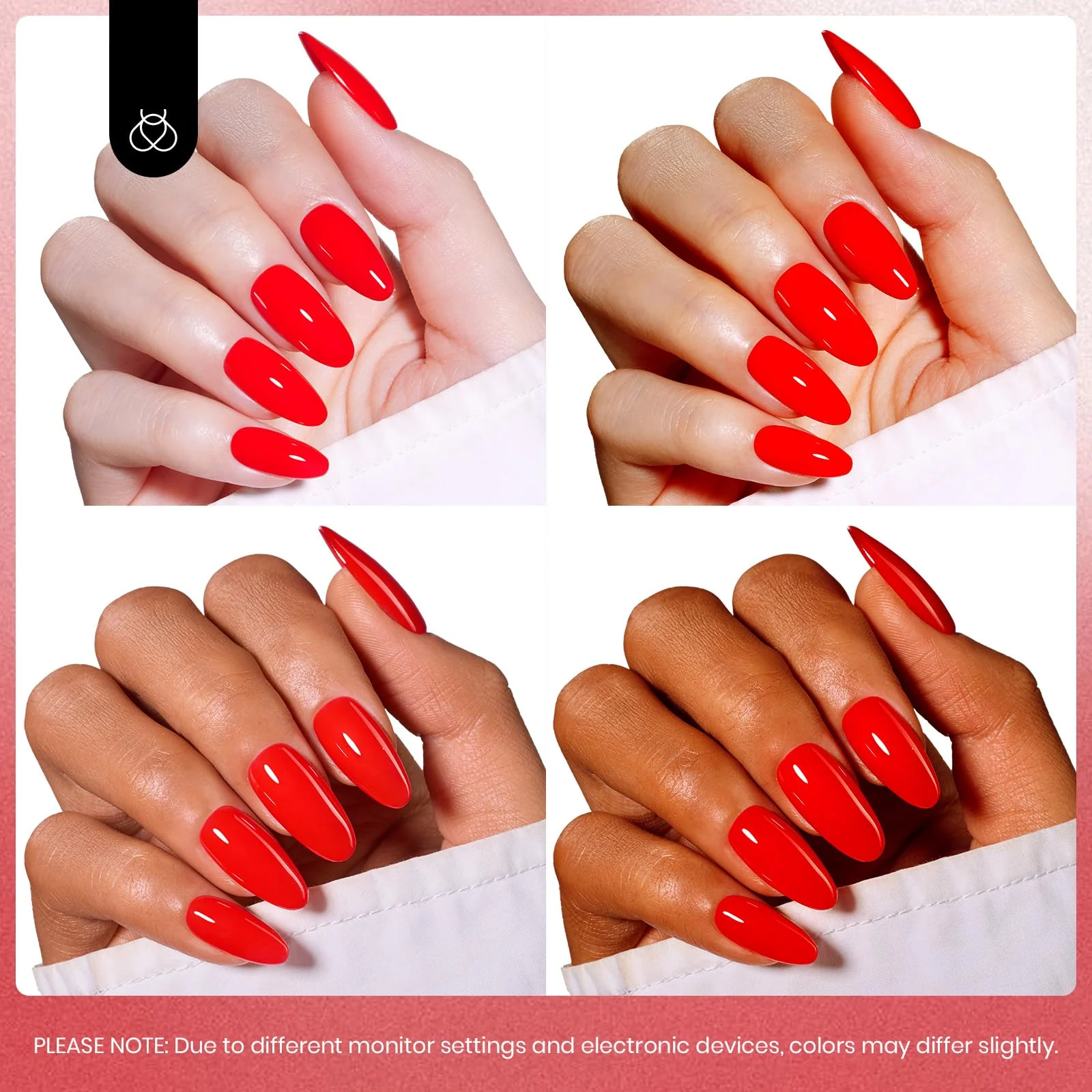 Daring Grace Spring Nails  Sunrise Glow Gel Polish 15ml - Image 5