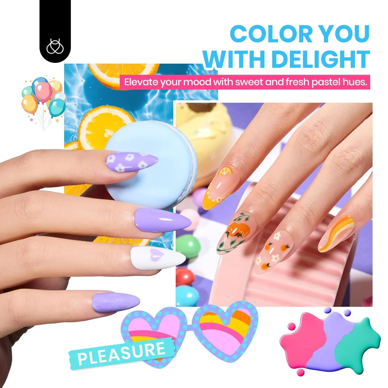 Beetles Gift Box - Emotional Spectrum︱60-Color Gel with Base & Top Coat - Image 4