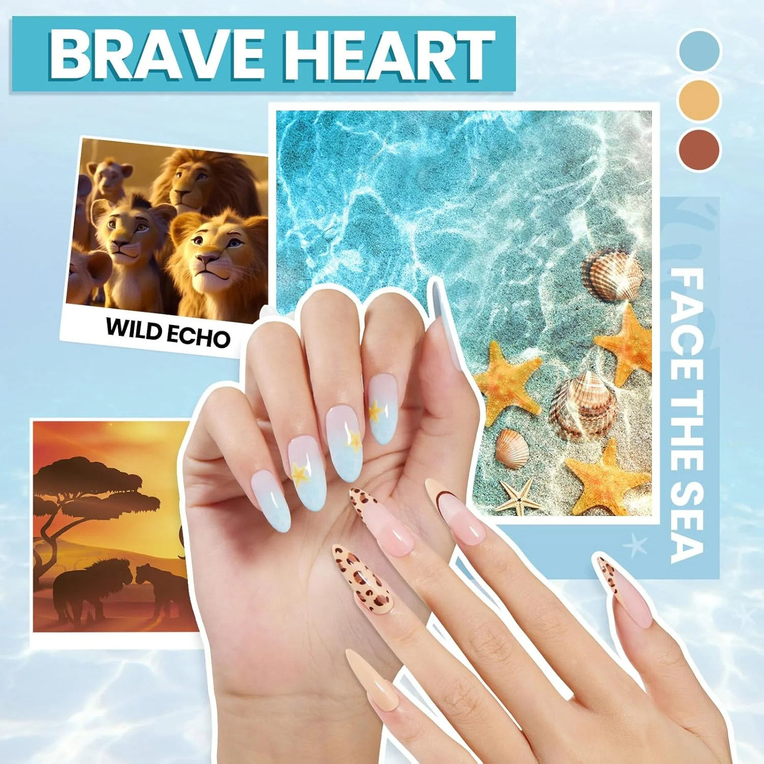 Fairytale Town: Total 68pcs 35 Gel Nail All in one Starter Kit - Image 6