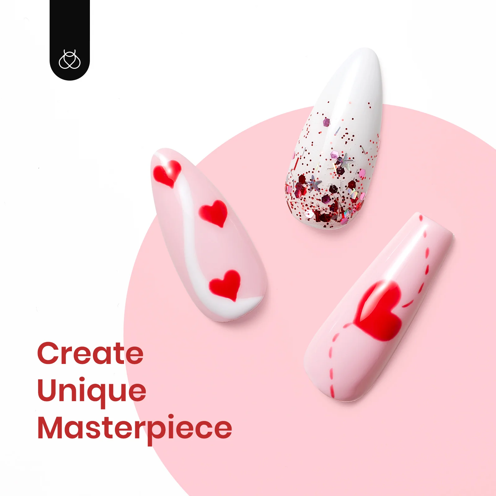 Fall in Love | 6 Colors Gel Polish Set Spring Nails - Image 3