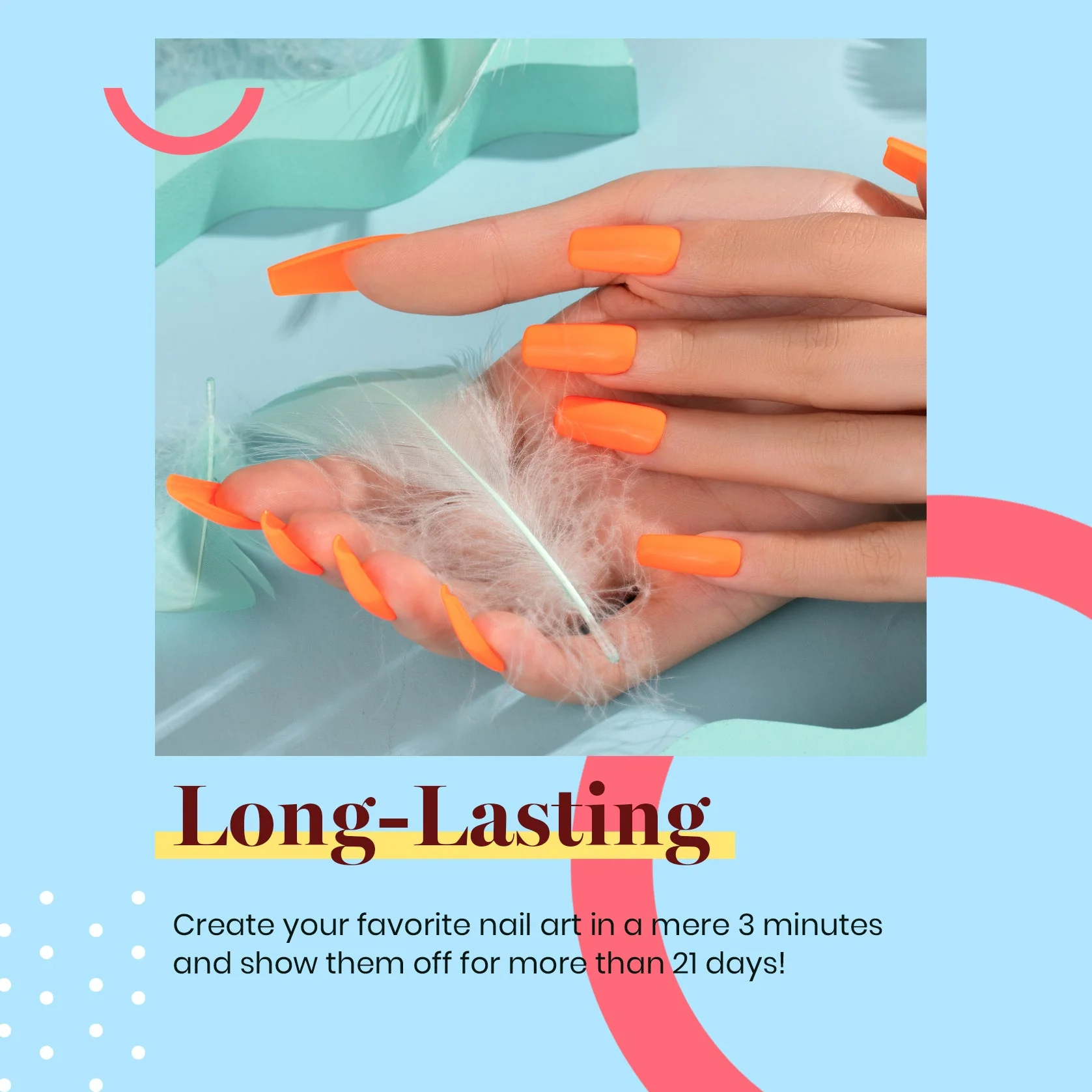 Tammy Tangerine #a467 |15ml Gel Polish - Image 4