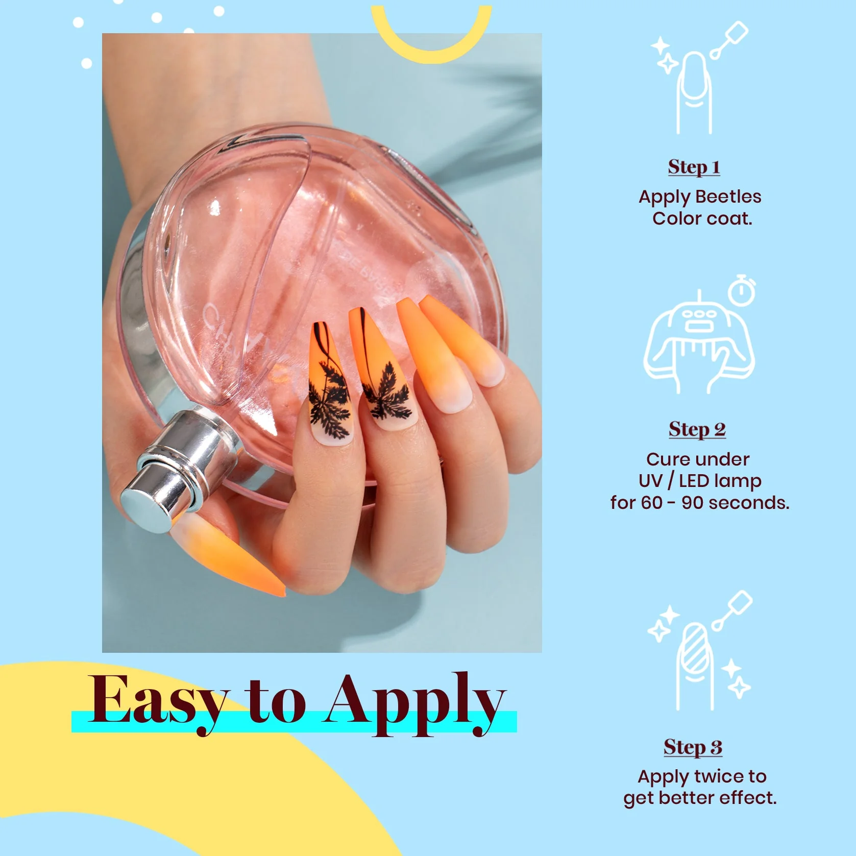 Tammy Tangerine #a467 |15ml Gel Polish - Image 5