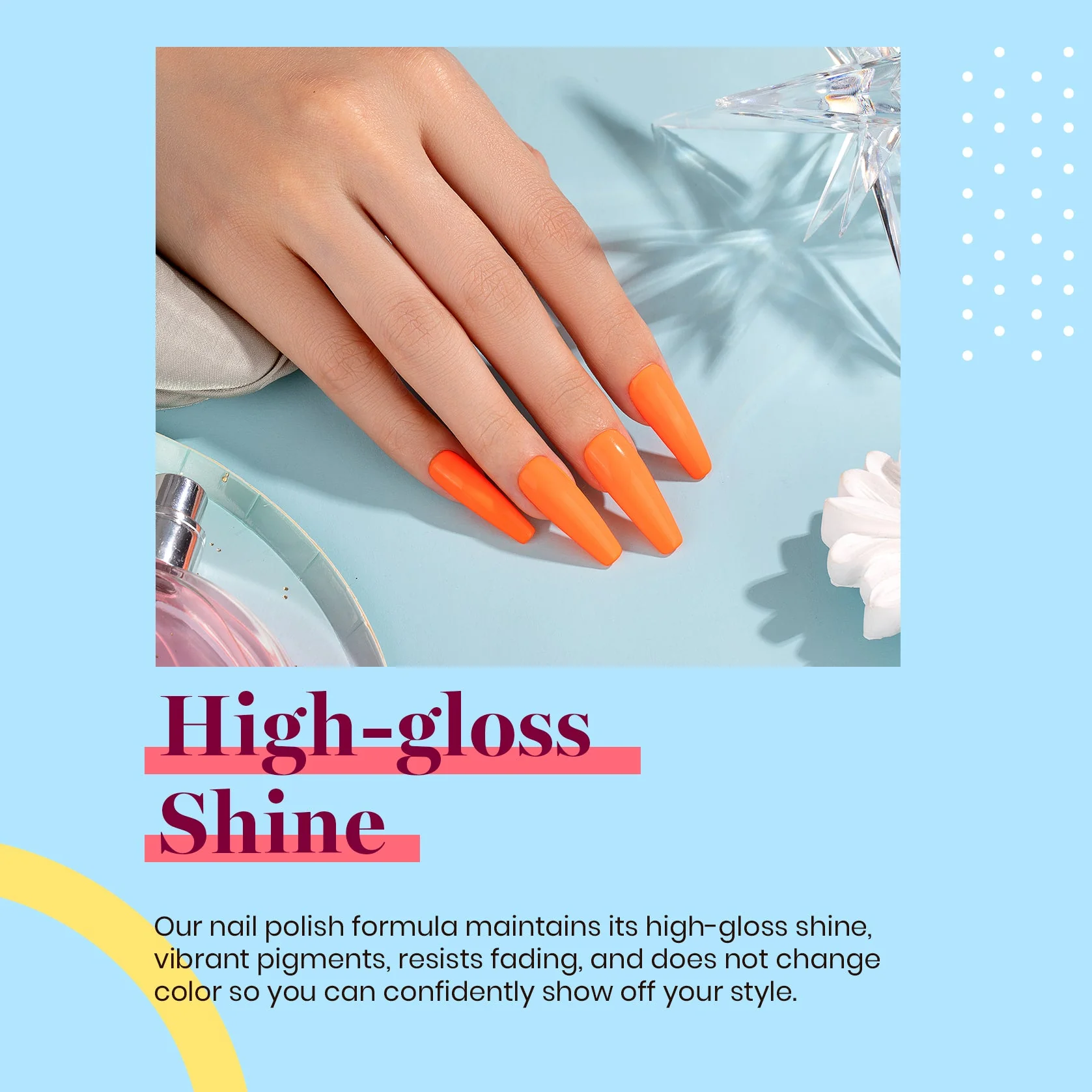 Tammy Tangerine #a467 |15ml Gel Polish - Image 6