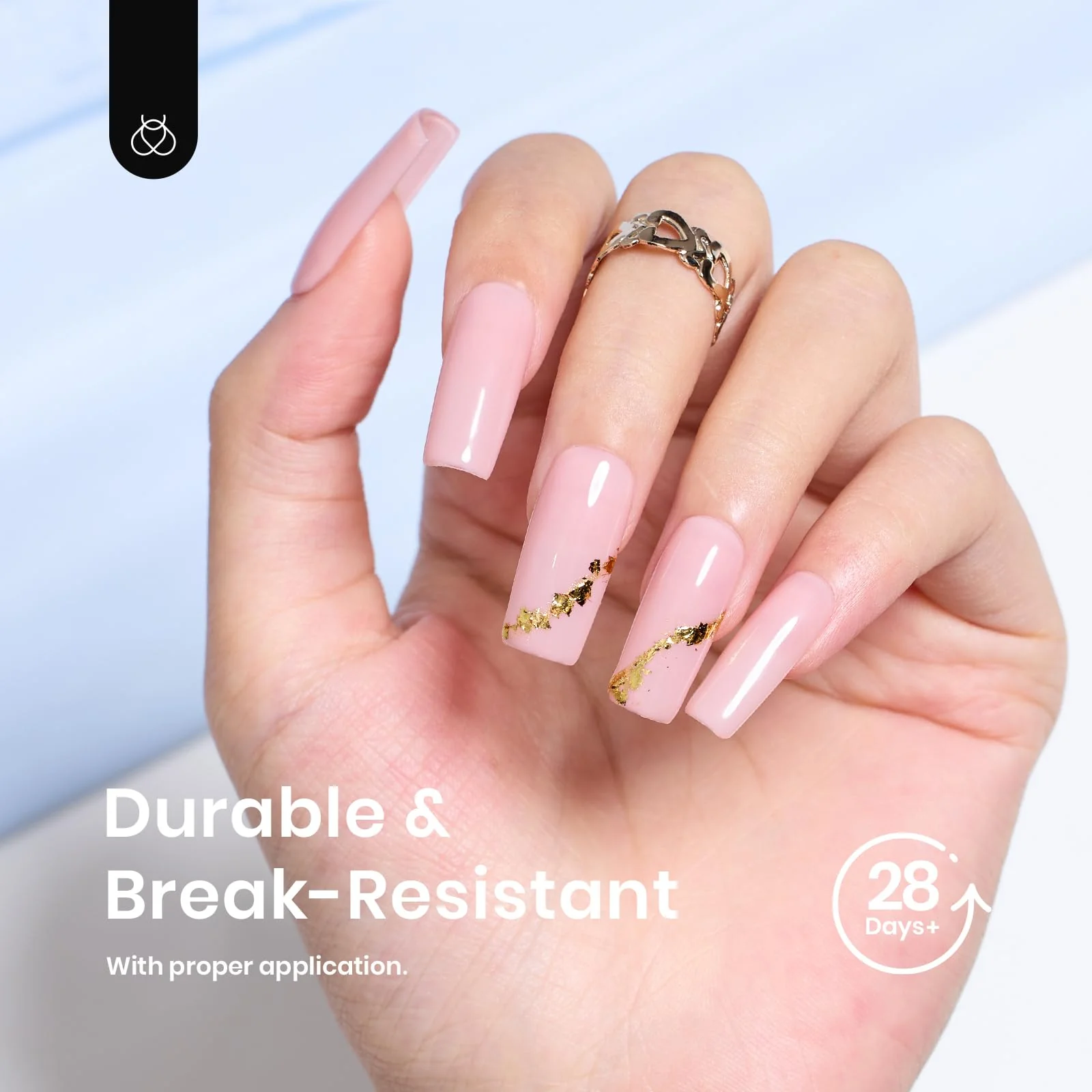 Half Matte Medium Square Nail Gelly Tips-504pcs#051 - Image 3