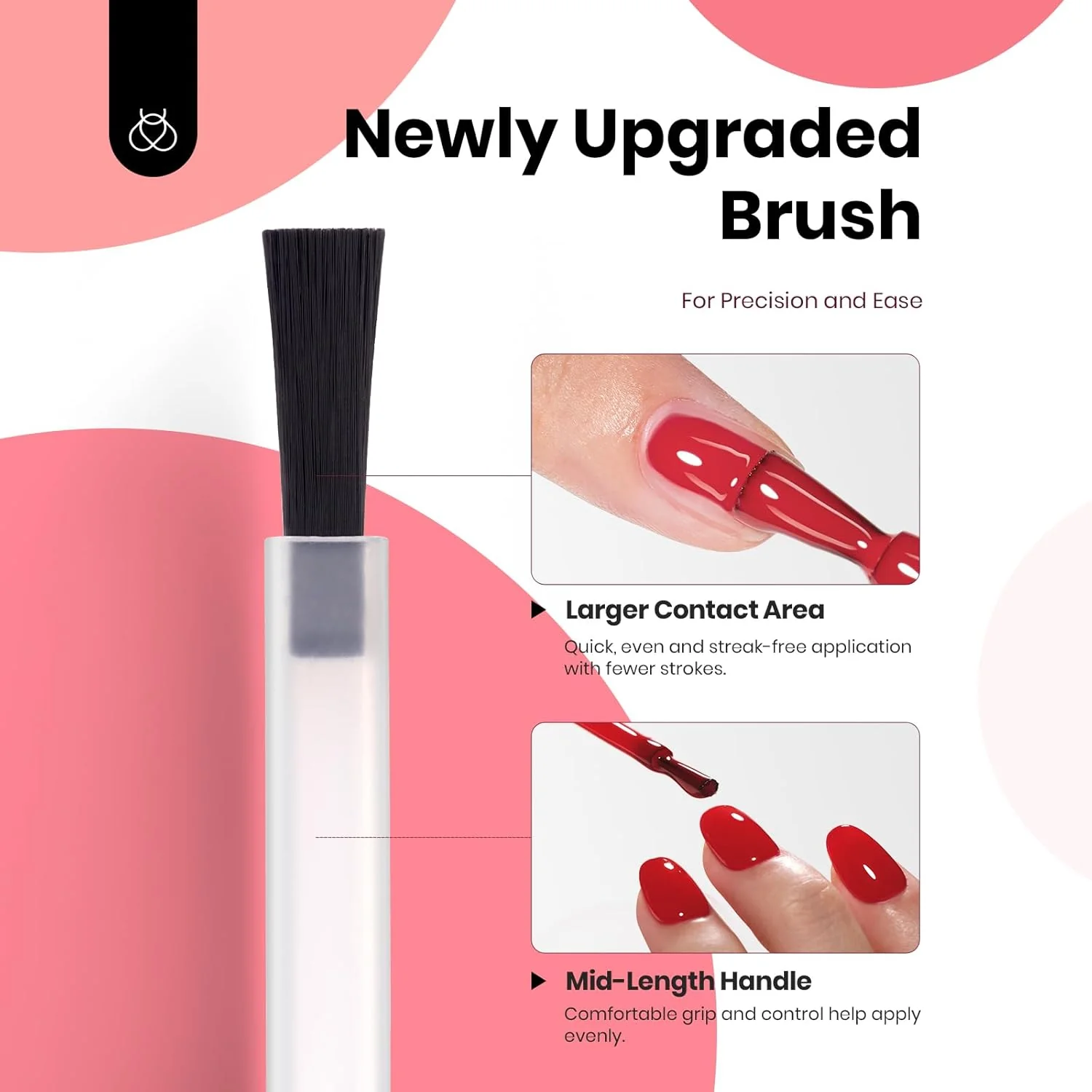 Hema Free Fiery Passion - Colorful Bottle 6 Color Each 15ml Gel Polish - Image 7