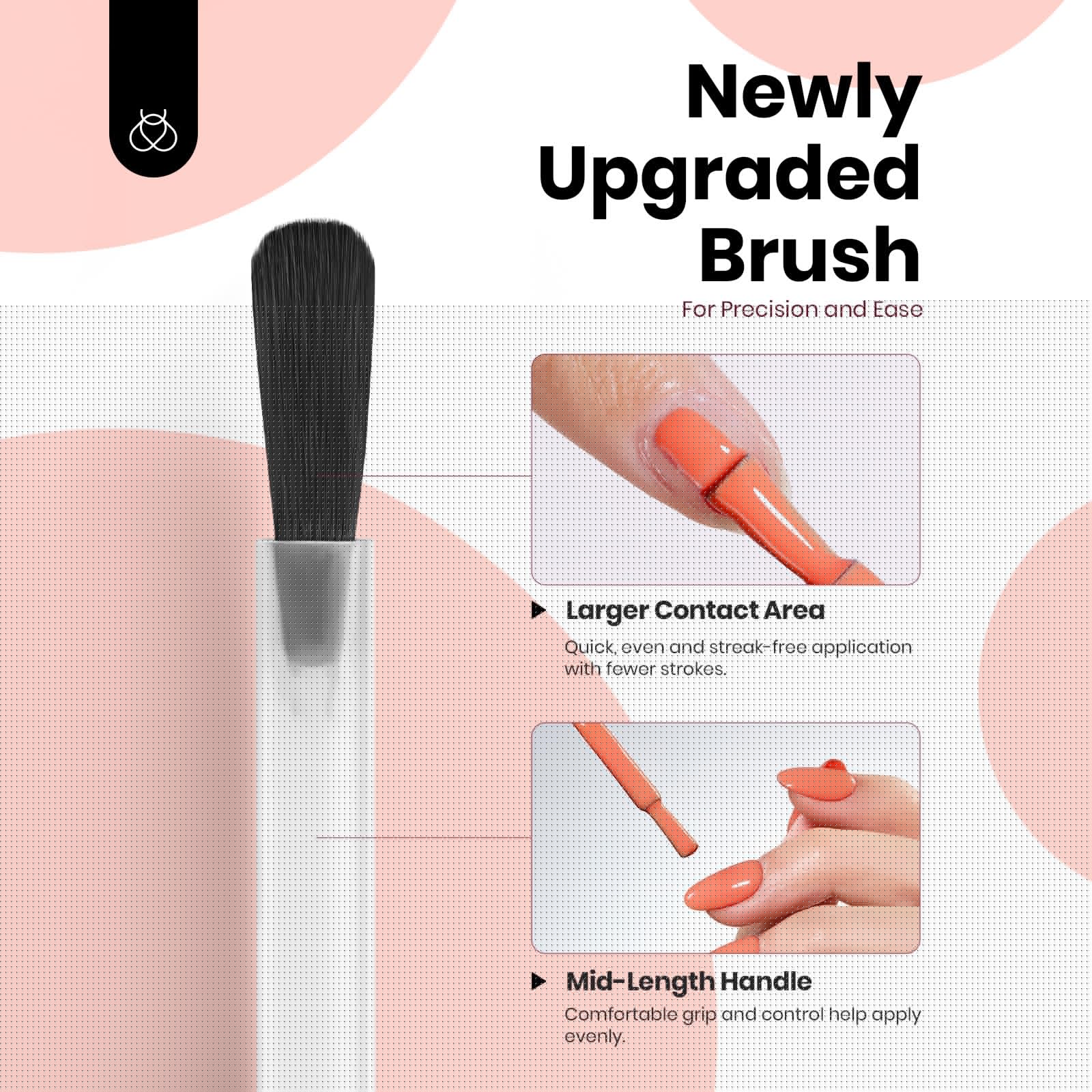 Hema-Free Gel Coral Orange Spring Nails Gel Nail Gel Polish 15ml - Image 5