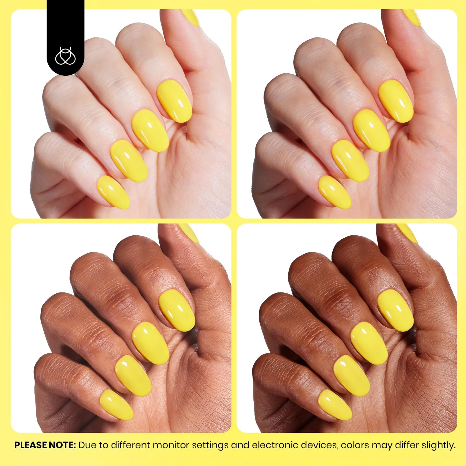 Hema Free High Gloss Yellow Summer Sunrise Glow Gel Polish 15ml - Image 6