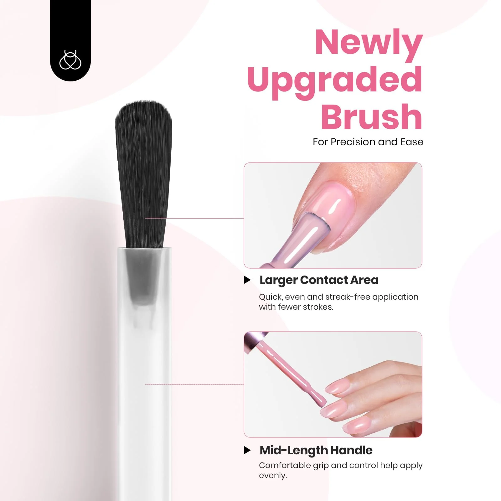 Hema-free Pink Romance | Spring Nails Colorful Bottle 6 Color Each 15ml  Gel Polish - Image 8