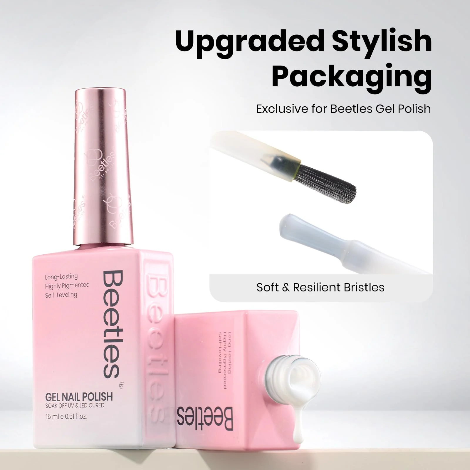 Hema - Free Vanila Milkshake Winter Spring Nails - 15ml Jelly Natural Nude Milky White Gel Nail Polish - Image 6