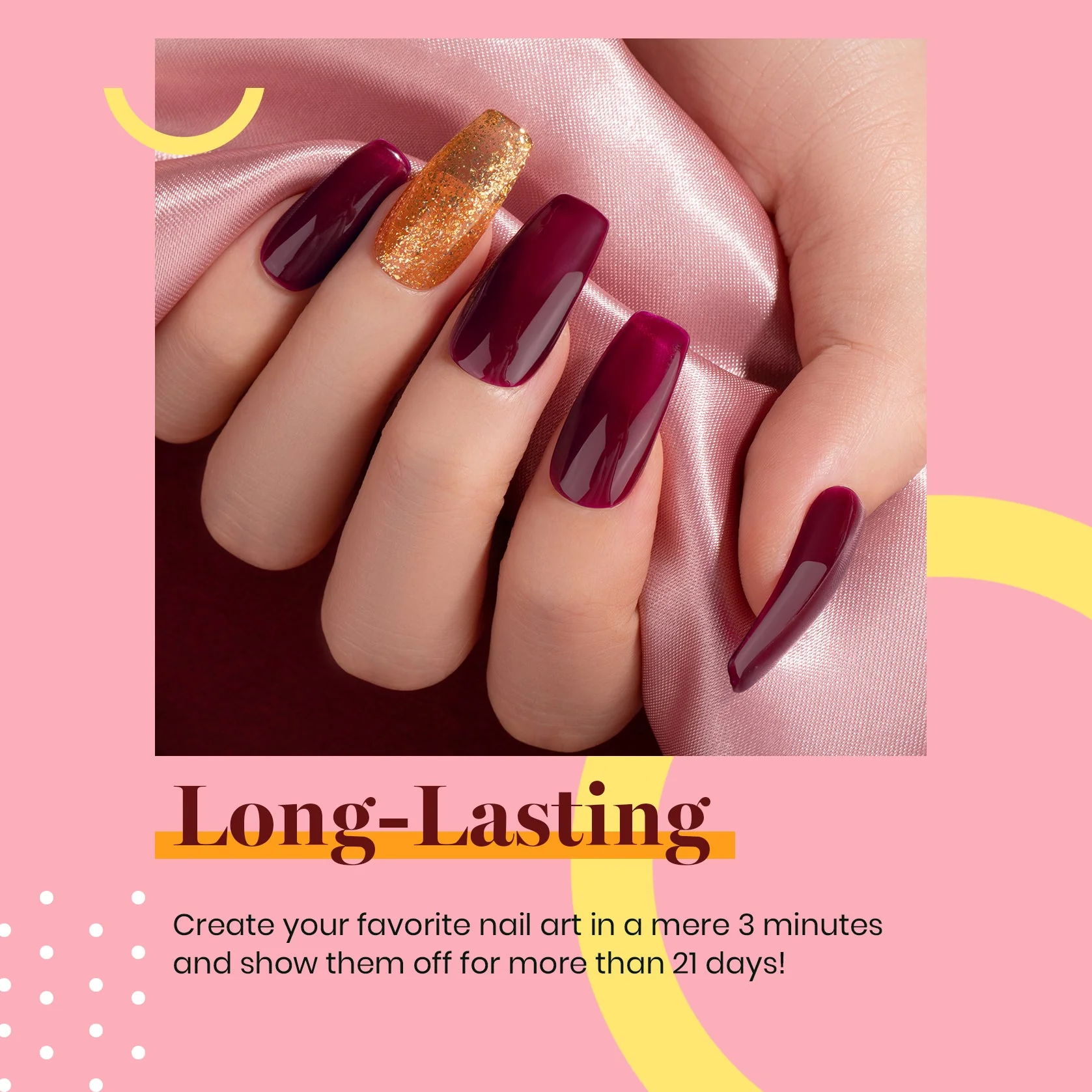 Jacqueline Mahogany #a236 |15ml Gel Polish Brown Nails Creative Nails - Image 4