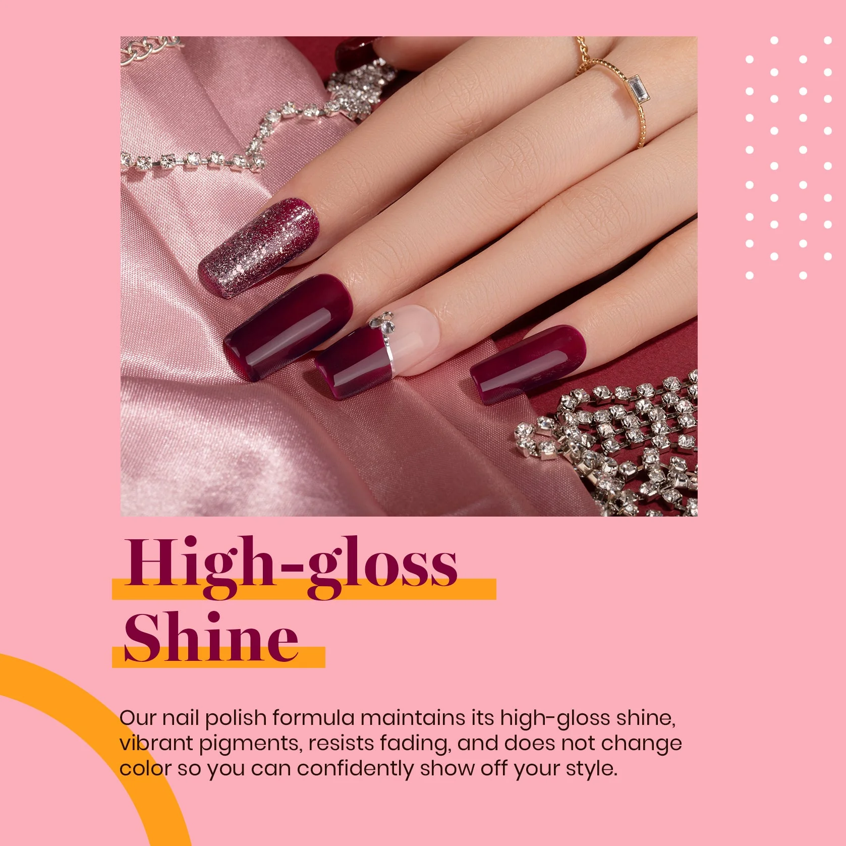 Jacqueline Mahogany #a236 |15ml Gel Polish Brown Nails Creative Nails - Image 6