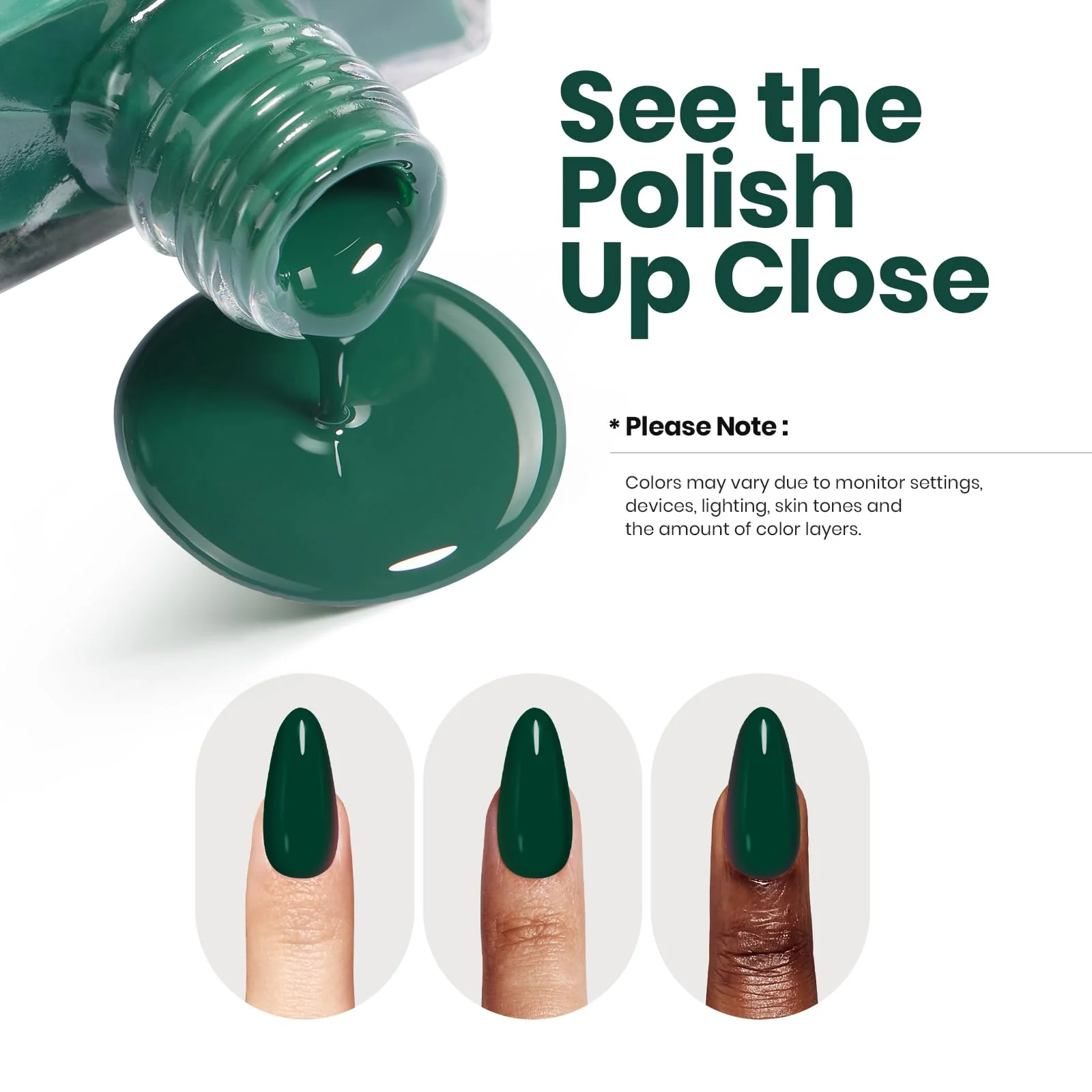 Lucky Clover | Matching Gel Polish + Nail Polish(each 15ml) - Image 5