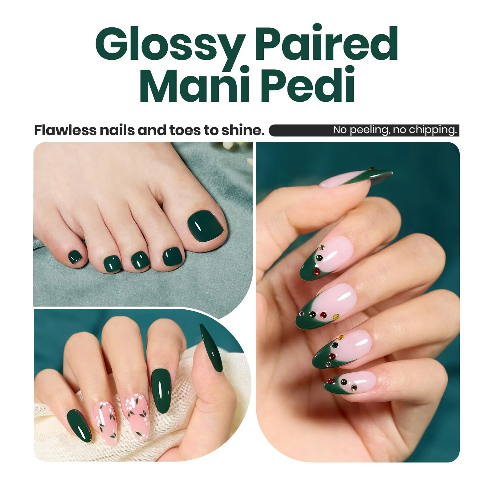 Lucky Clover | Matching Gel Polish + Nail Polish(each 15ml) - Image 6