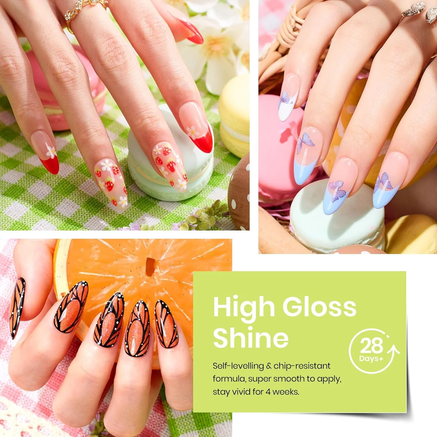 Spring Kingdom- 20 Colors Gel Nail Polish Set - Image 4