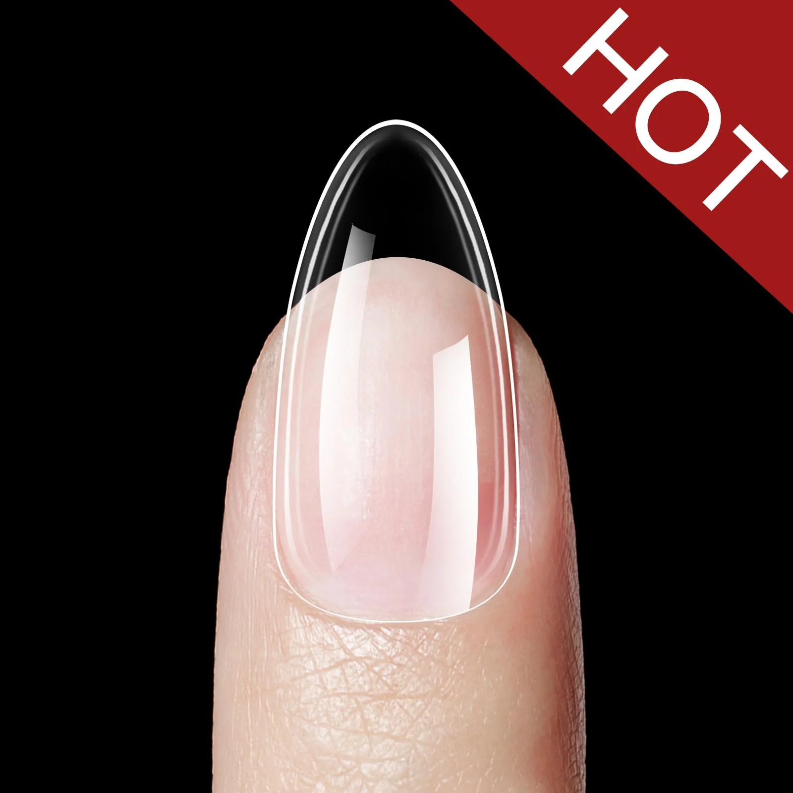 Medium Almond 500pcs Nail Extension Kit #094 - Image 8
