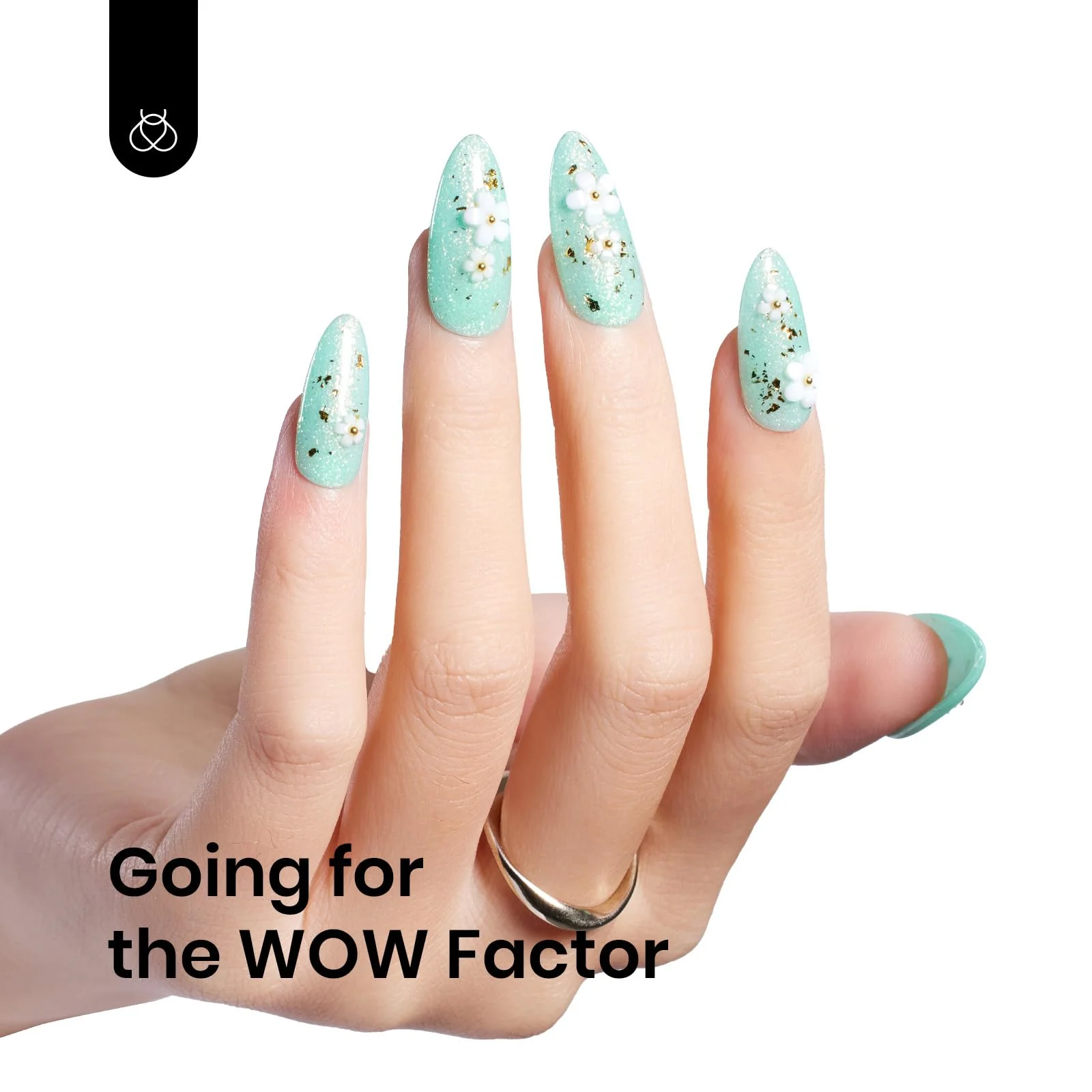 Mermaid Turquoise #e069 |15ml Pearl Shell Gel Polish - Image 6