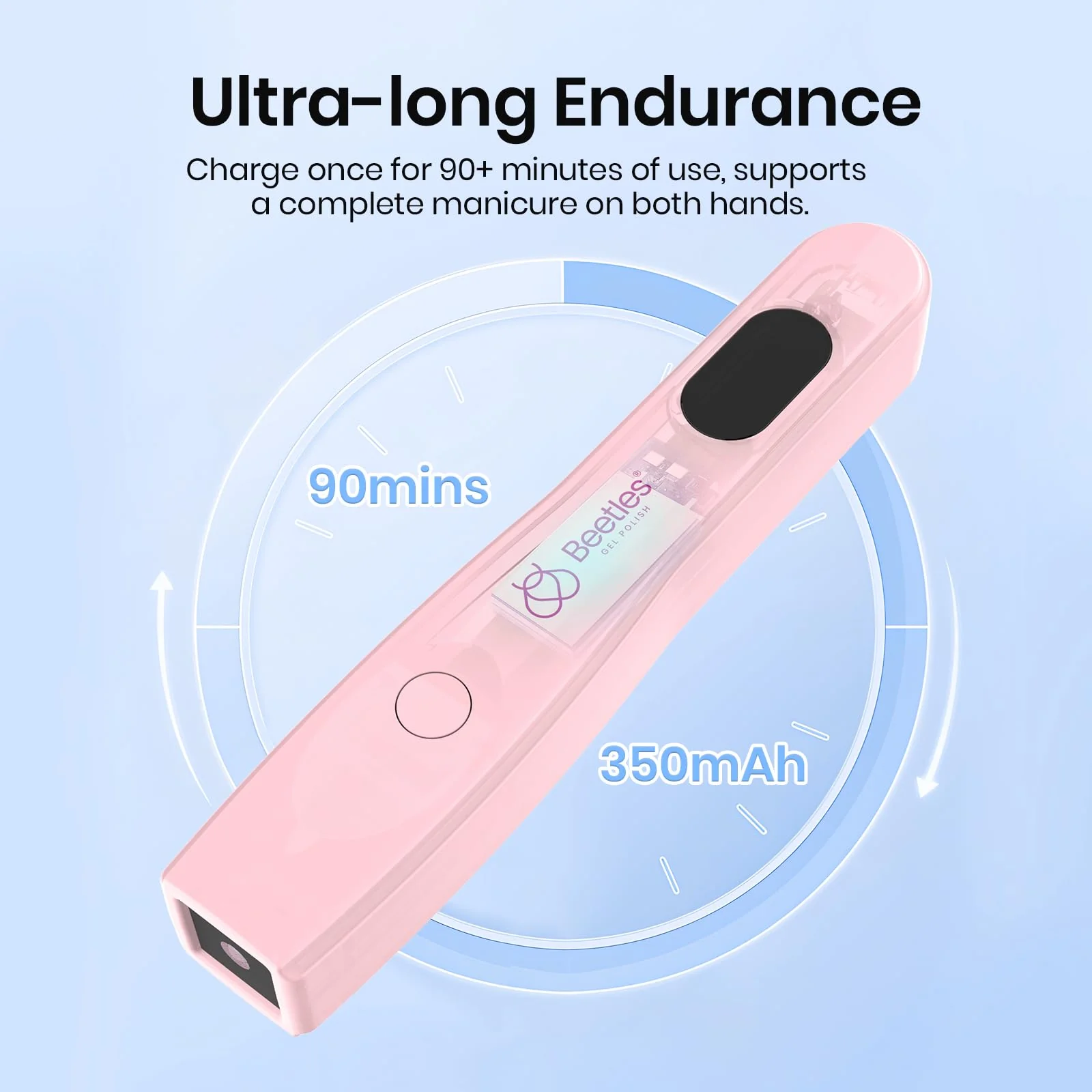 Mini UV Light for Gel Nails: Portable Handheld UV Nail - Image 5