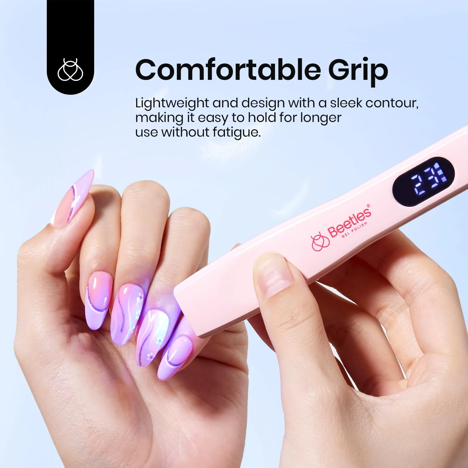 Mini UV Light for Gel Nails: Portable Handheld UV Nail - Image 7