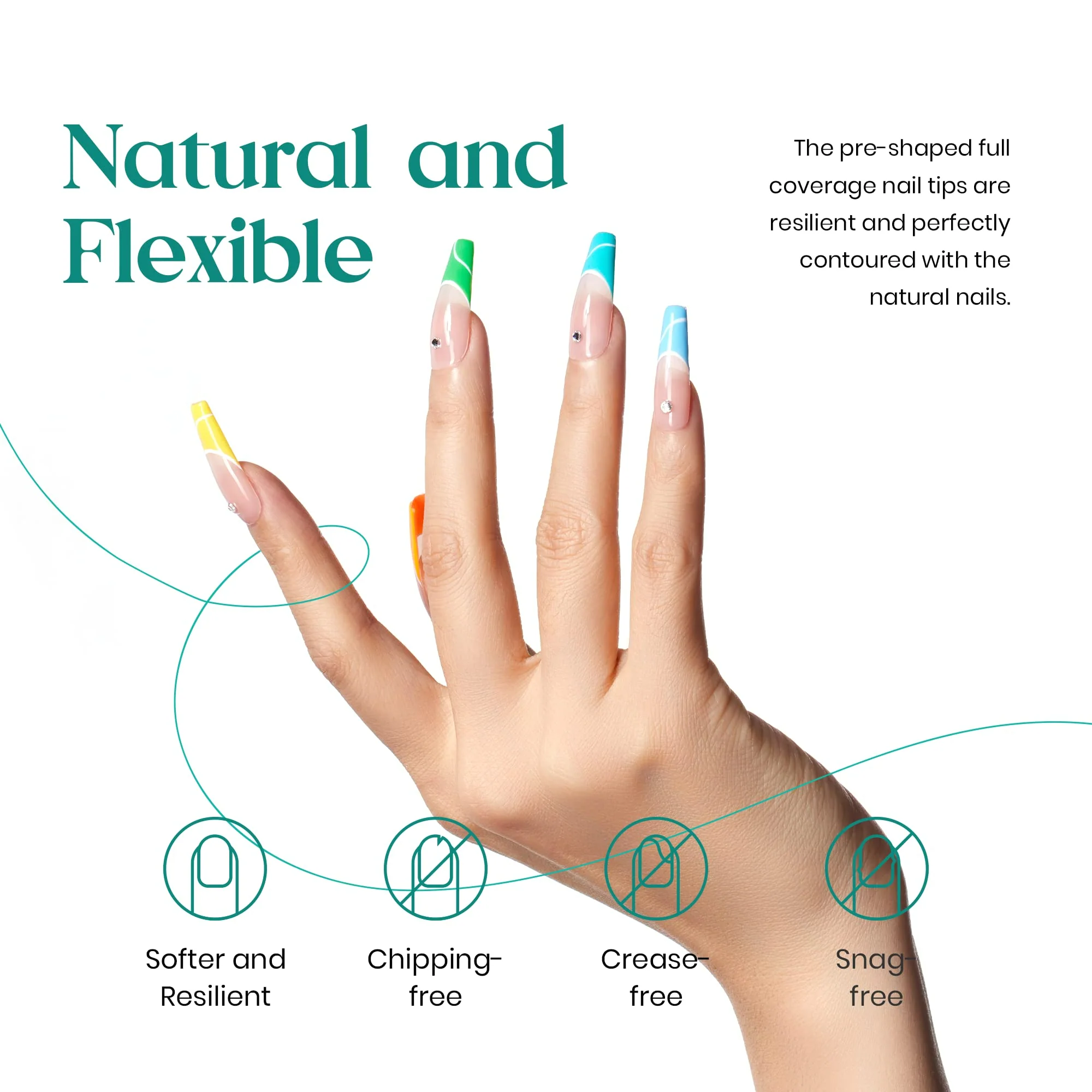 Beetles Nail Glue Kit: All-in-One Solution for Perfect Glue-On Nails - Image 7