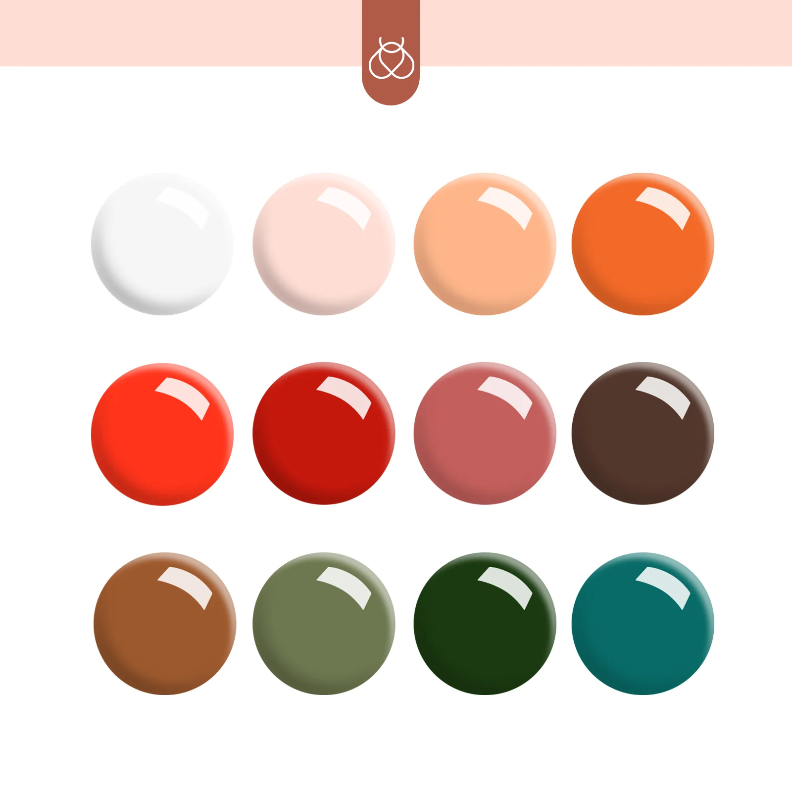 Nature Philosophy | Gel Liner 12 Colors Set | 5ML Each - Image 3