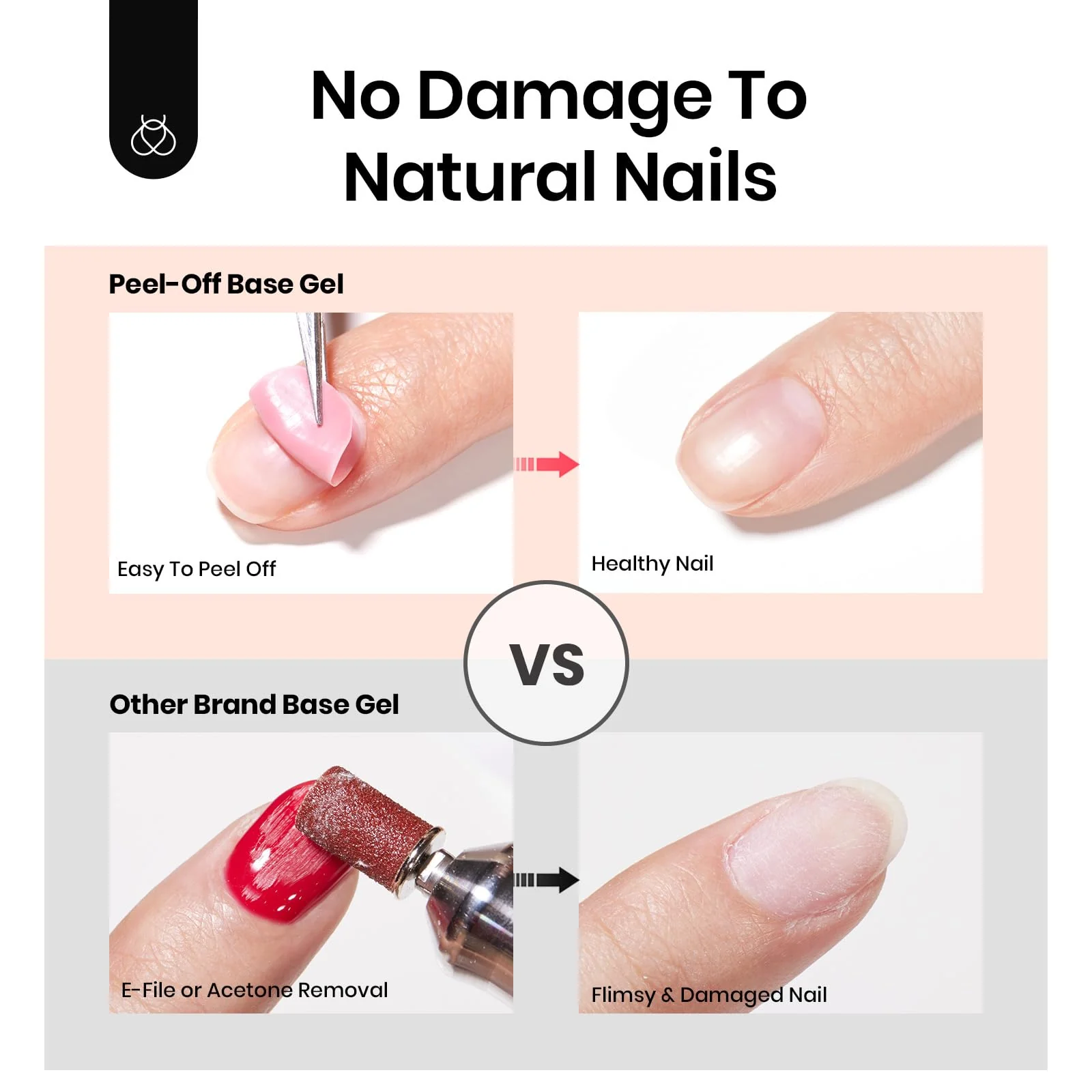 Peel Off Base Coat Gel | 15ML - Image 3