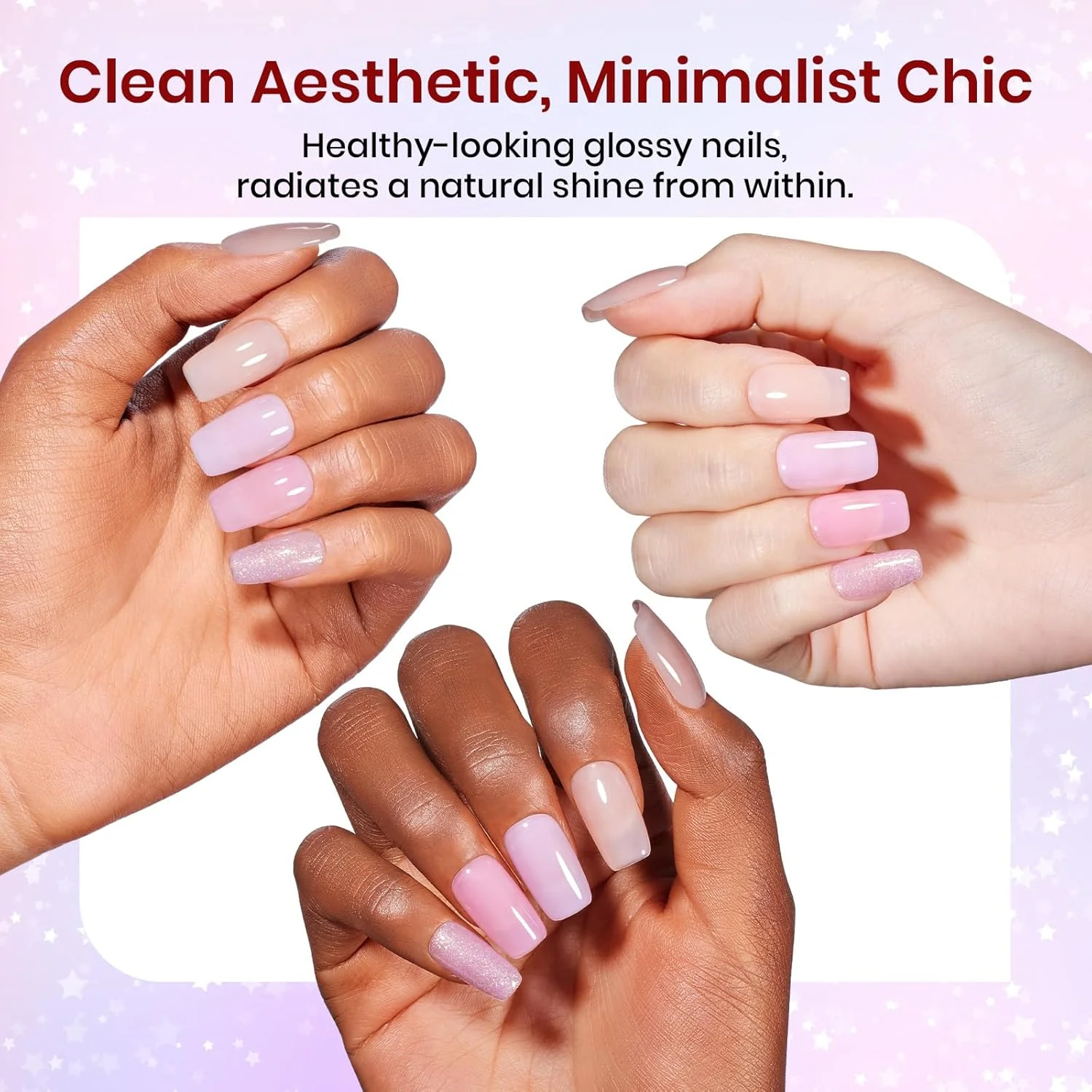 Pristine Grace-20 Gel Colors Set with Top and Base Coat (5ml/Each) - Image 7