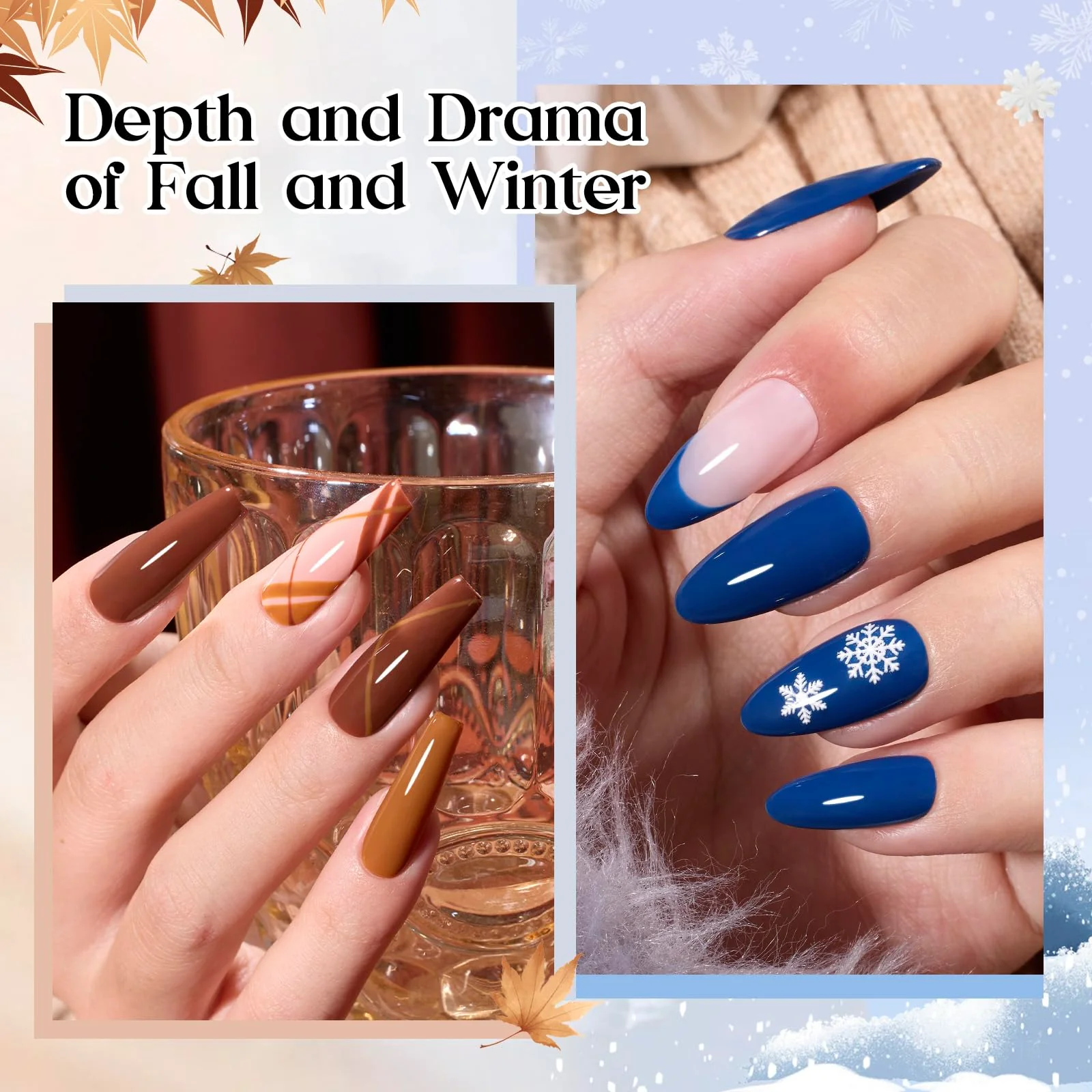 Seasons Impressions Color Bottle Gel - Spring Nails 25 Colors One Color One Print Gel Nail Polish Set - Image 3