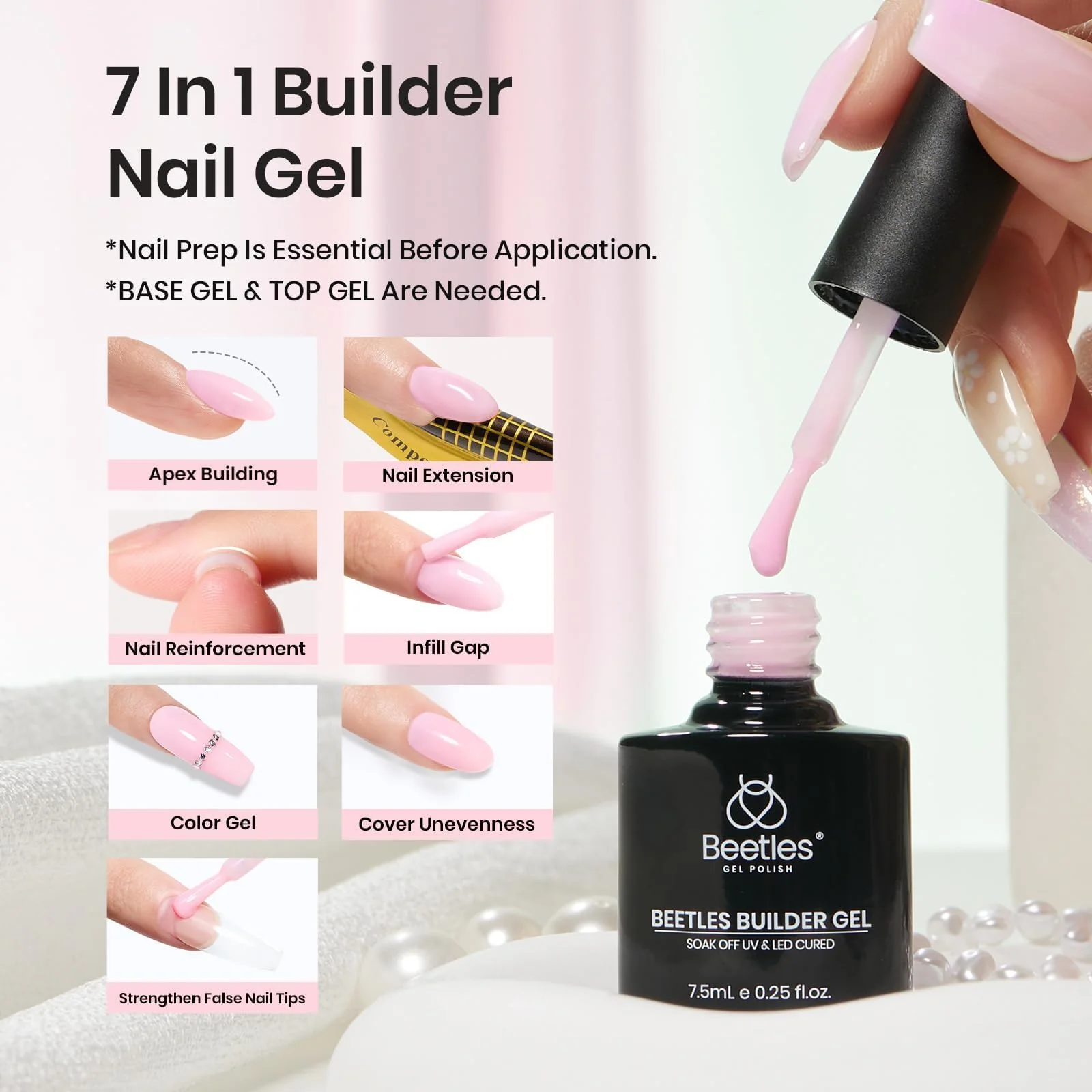 Sheer Luck-6 Colors Builder Nail Gel Set - Image 7