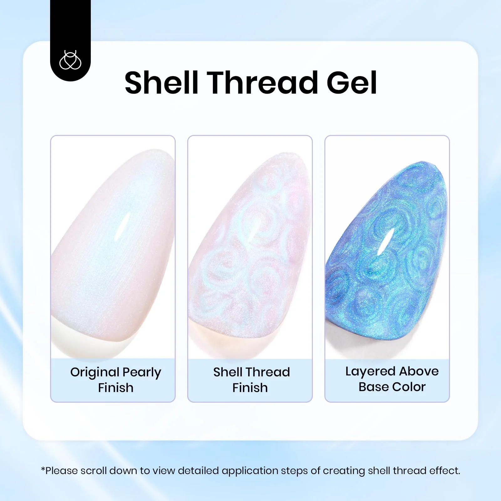 Shimmer Pearl White |15ml Gel Polish - Image 6
