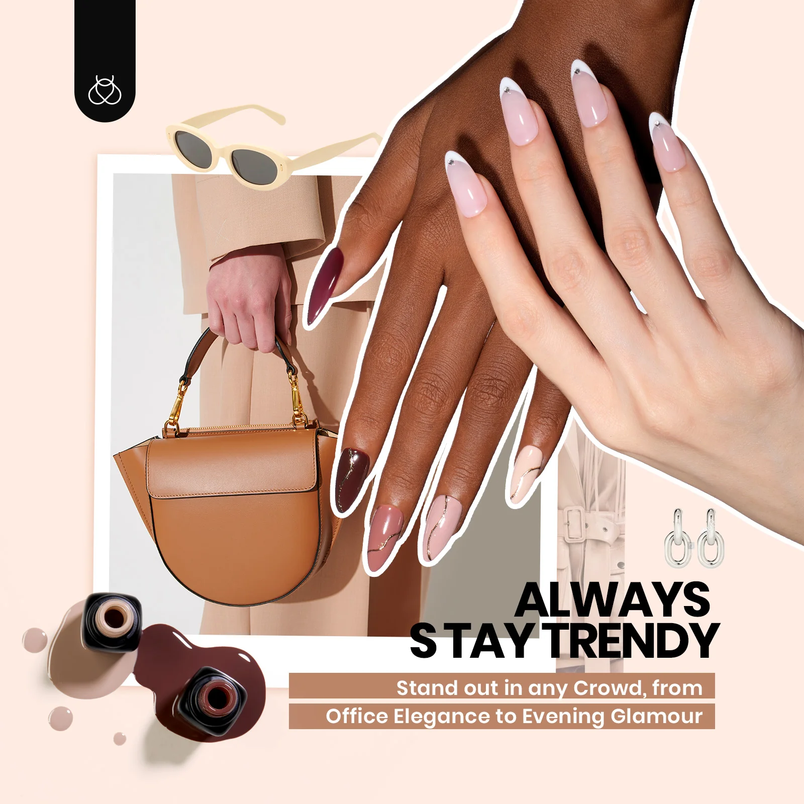 Chic Outfits Beauty Kit: 45 Colors Nail Art Gels, Tools, Accessories, Care Essentials, and Eyelashes - Image 6