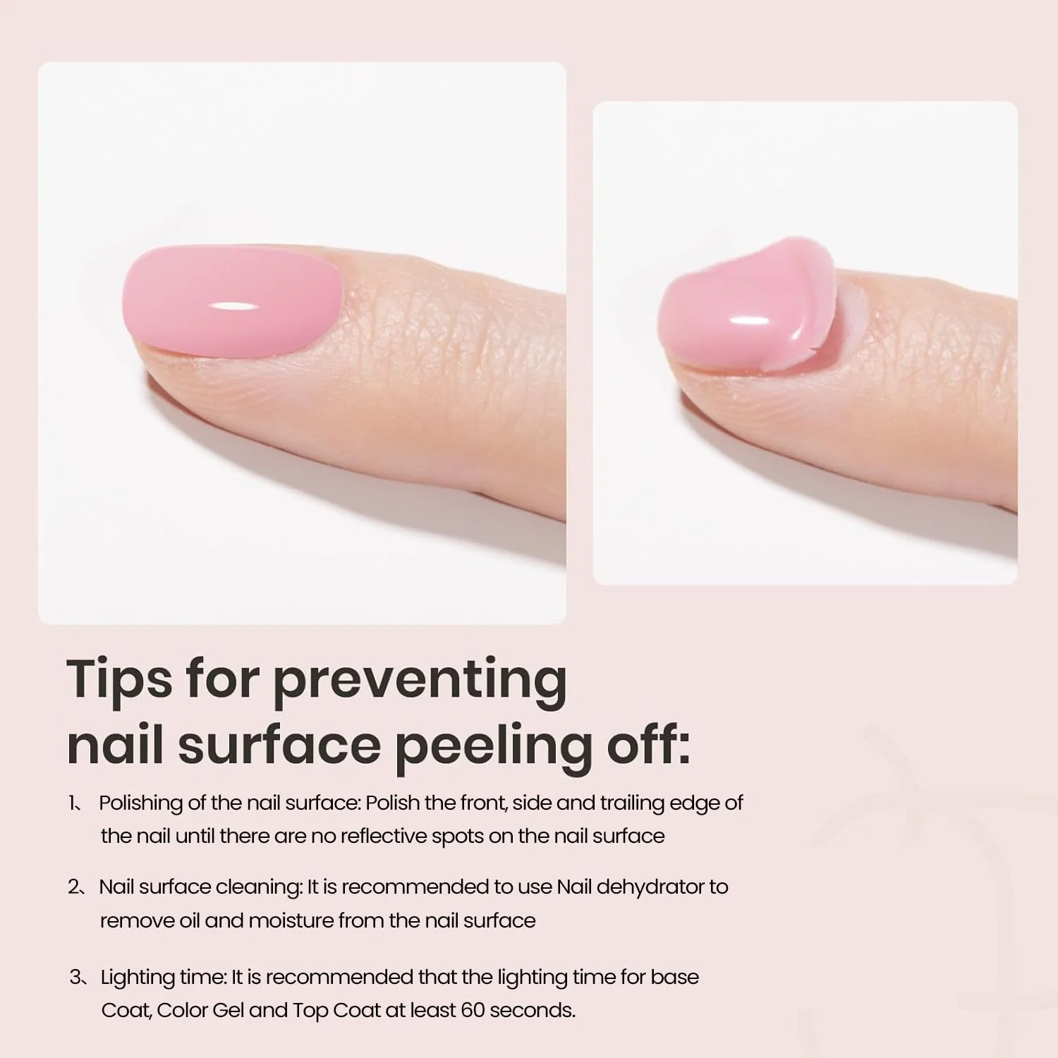 Beetles Professional Gel Base Coat and No Wipe Top Coat Set (2 x 15ml) - Image 8