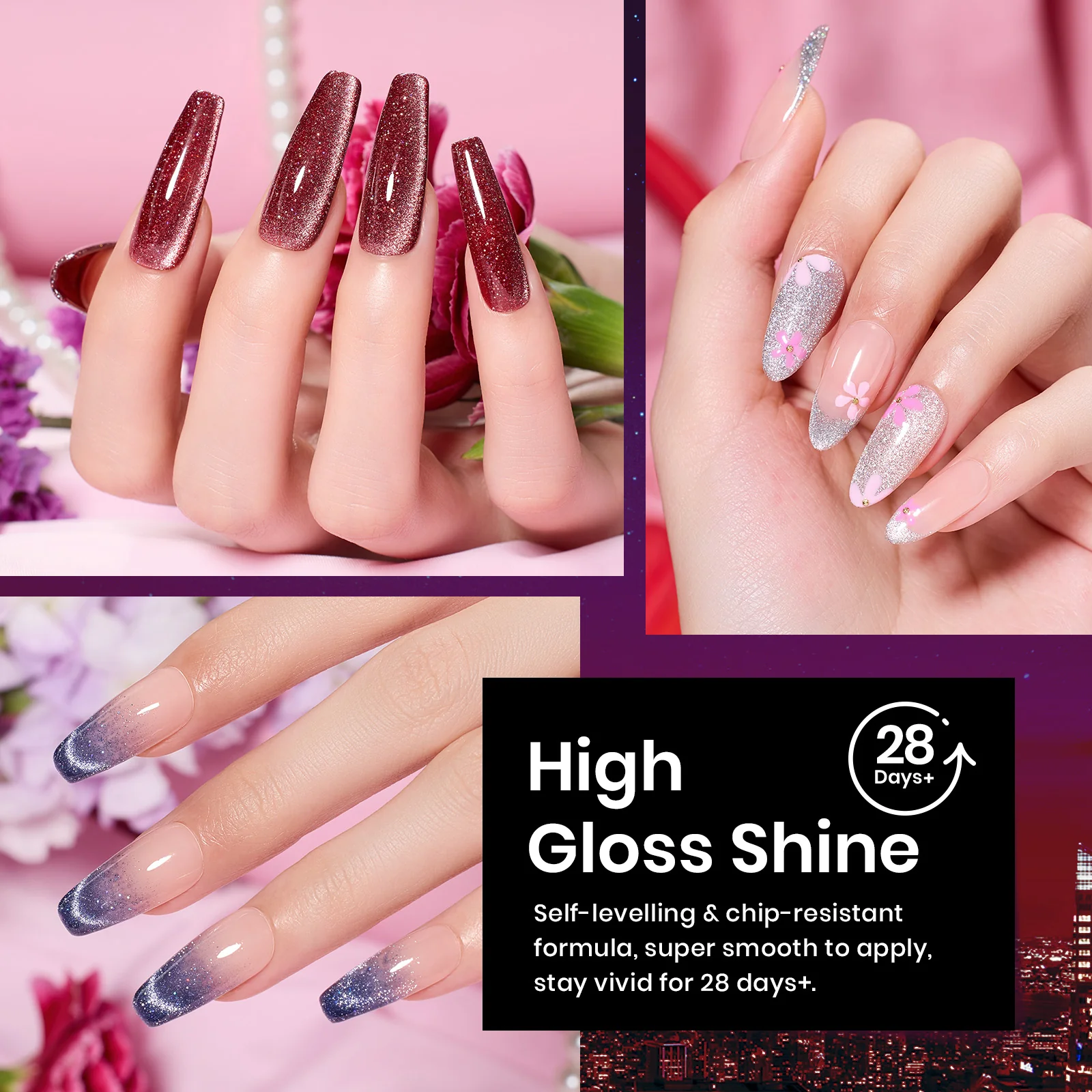 Urban Serenade | 6 Colors Gel Polish Set - Image 6