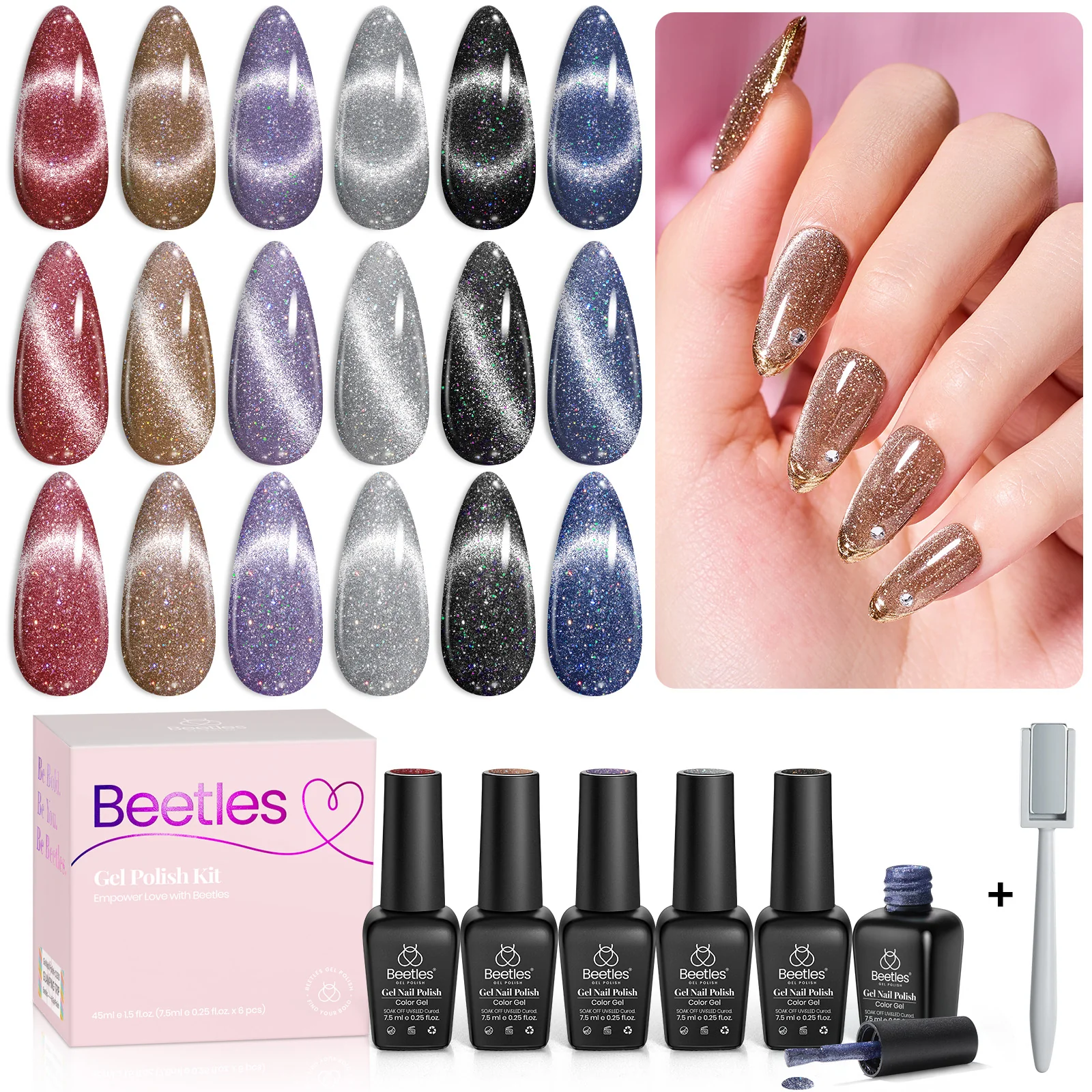 Urban Serenade | 6 Colors Gel Polish Set - Image 8