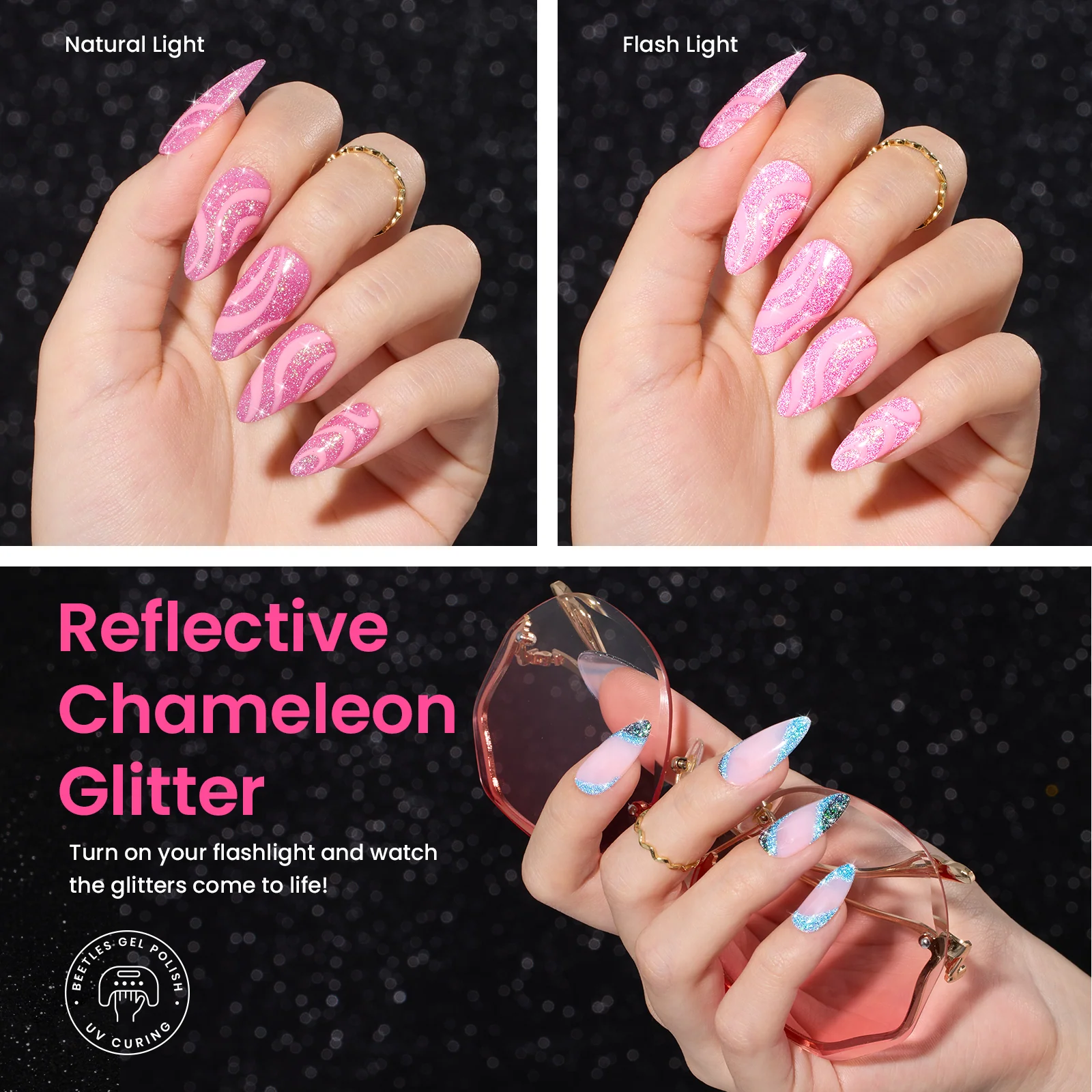 Whimsical Wonders | 6 Colors Gel Polish Set Spring Nails - Image 3
