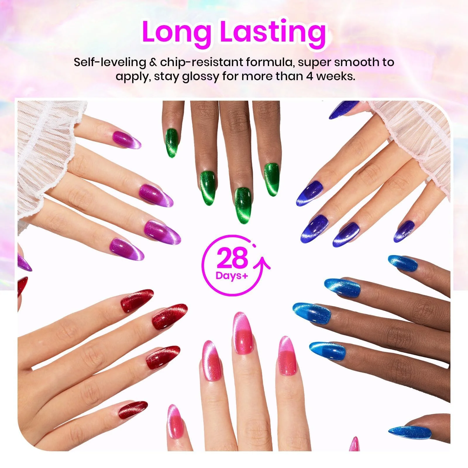 Youth Radiance | 6 Colors Gel Polish Set - Image 6